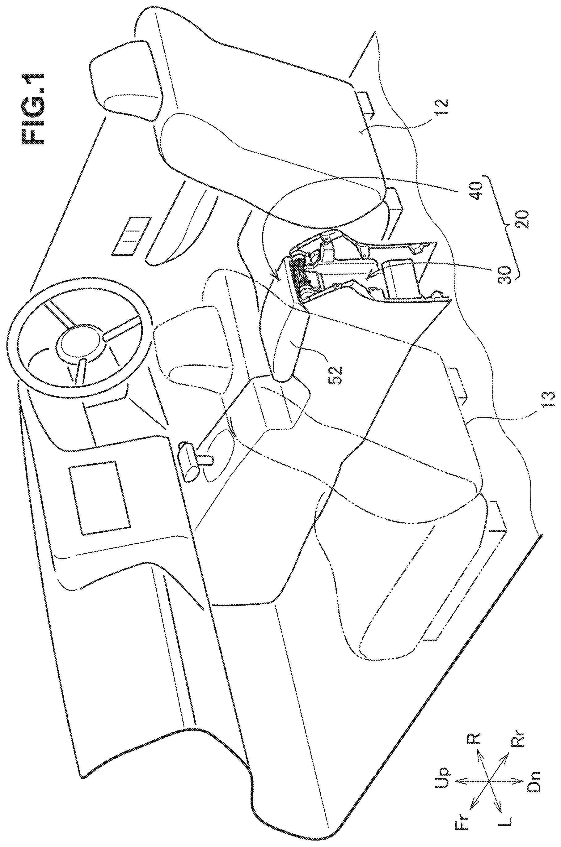 Patent US12496977 Figure 1 – Storage device