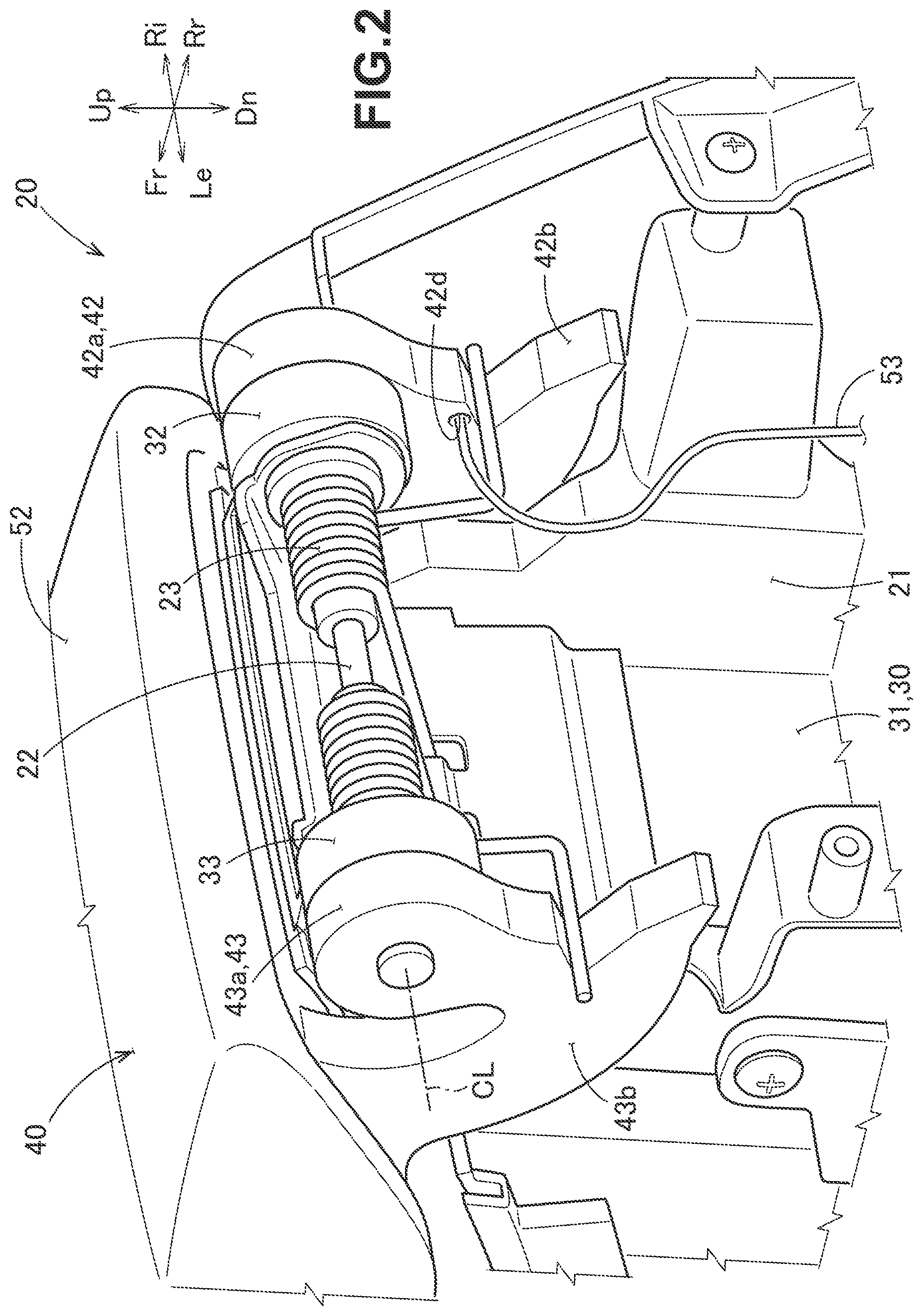 Patent US12496977 Figure 2 – Storage device