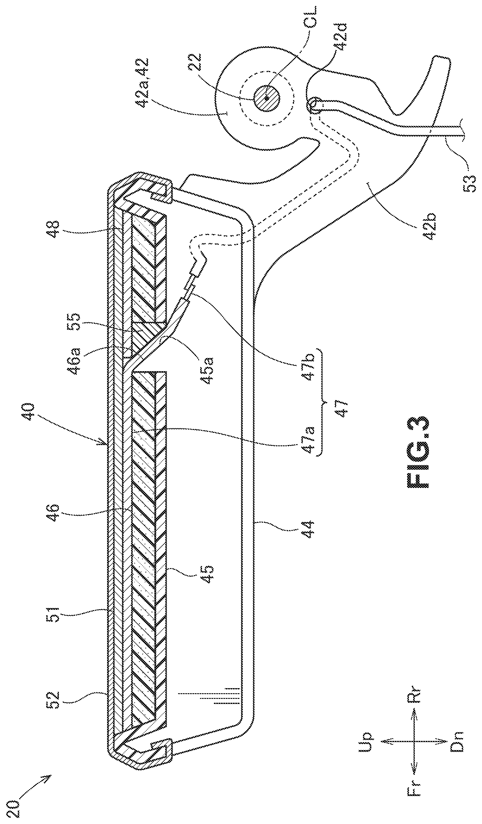 Patent US12496977 Figure 3 – Storage device