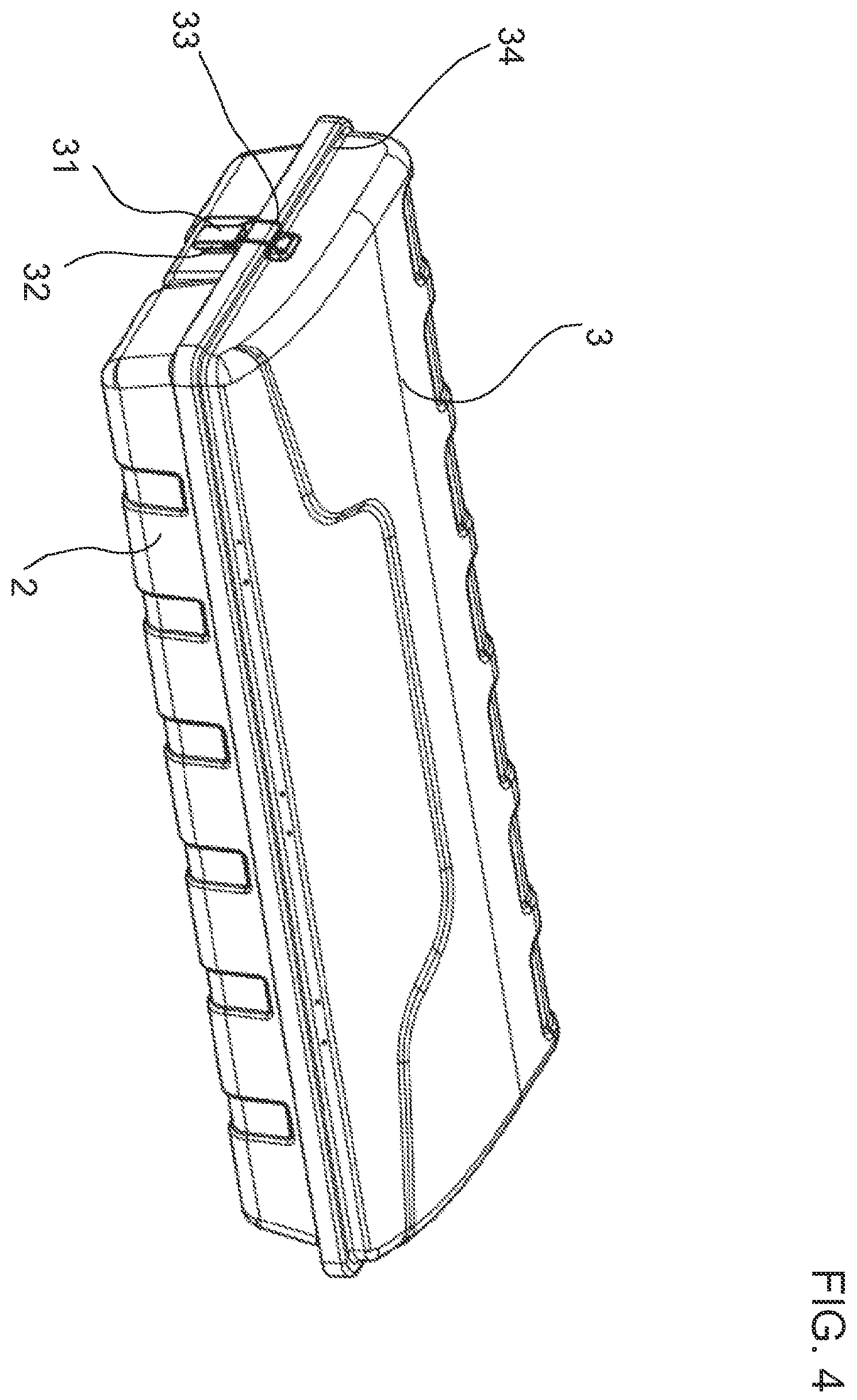 Patent US12496978 Figure 4 – Luggage box