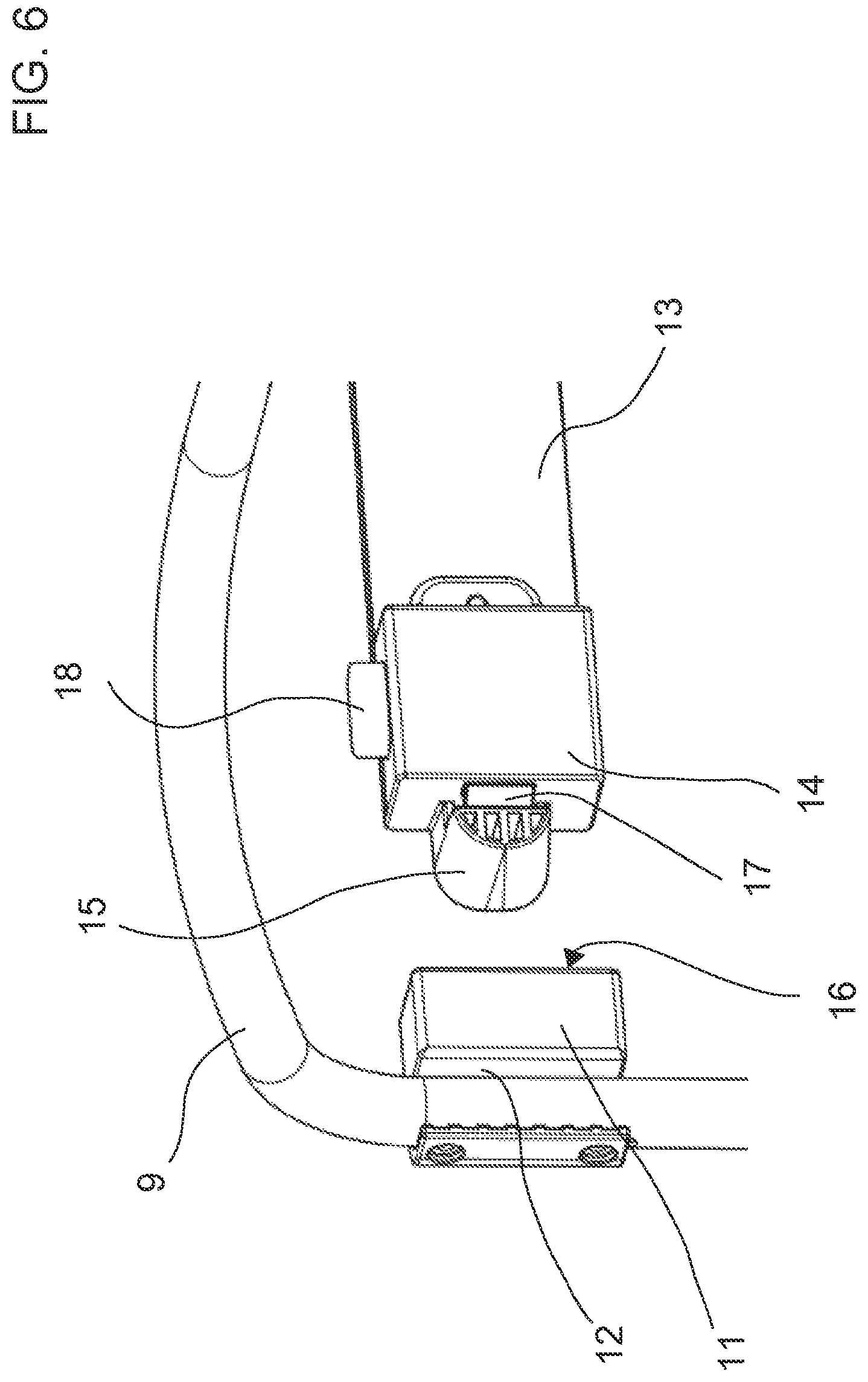 Patent US12496978 Figure 6 – Luggage box