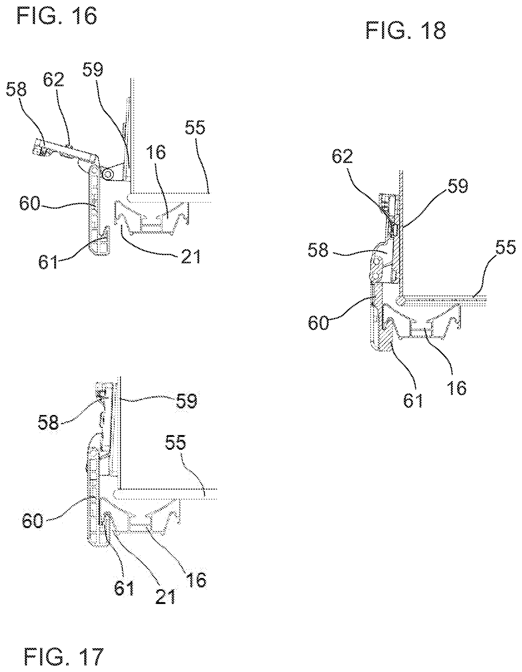 Patent US12496981 Figure 14 – Rear load carrier, clamping device and system