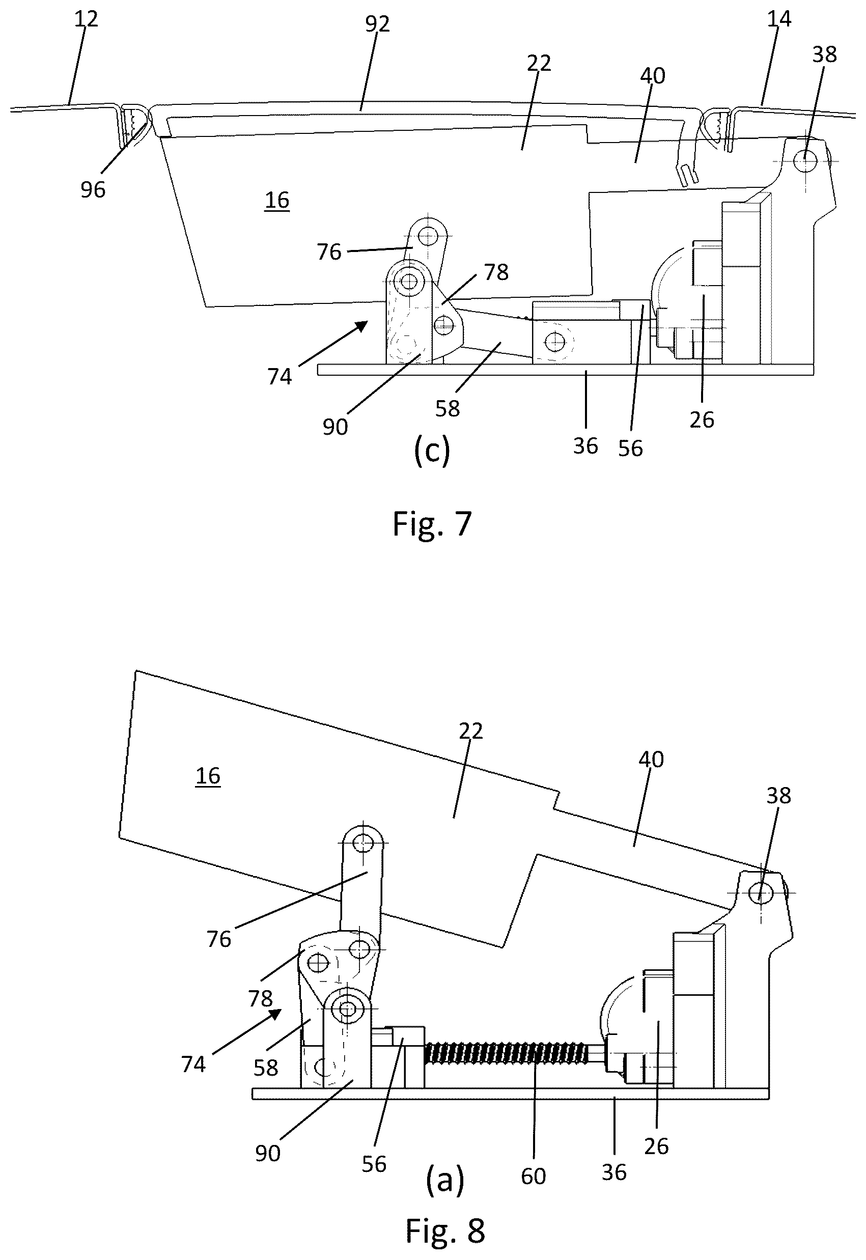 Patent US12496985 Figure 12 – Roof module for forming a vehicle roof