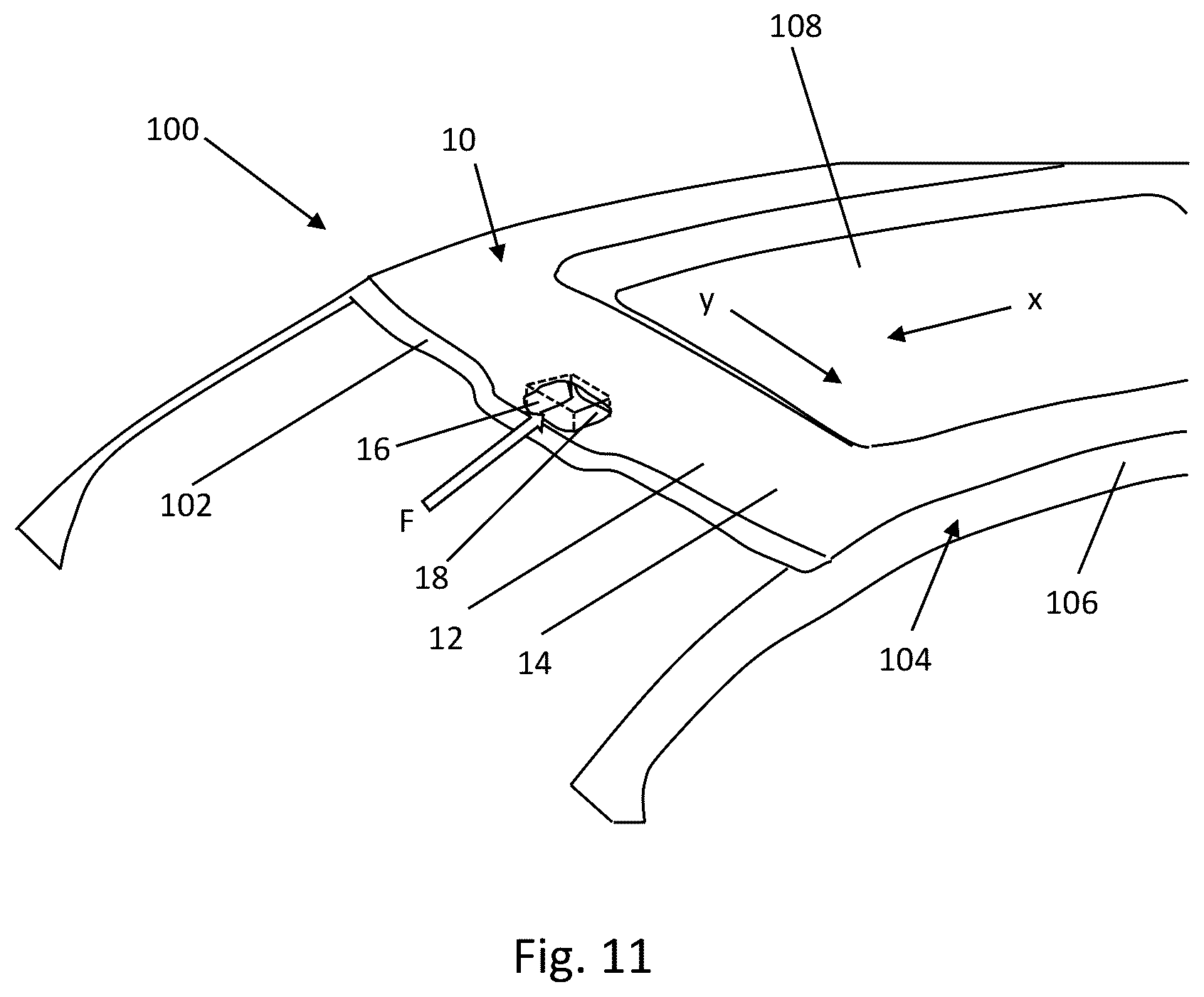 Patent US12496985 Figure 16 – Roof module for forming a vehicle roof