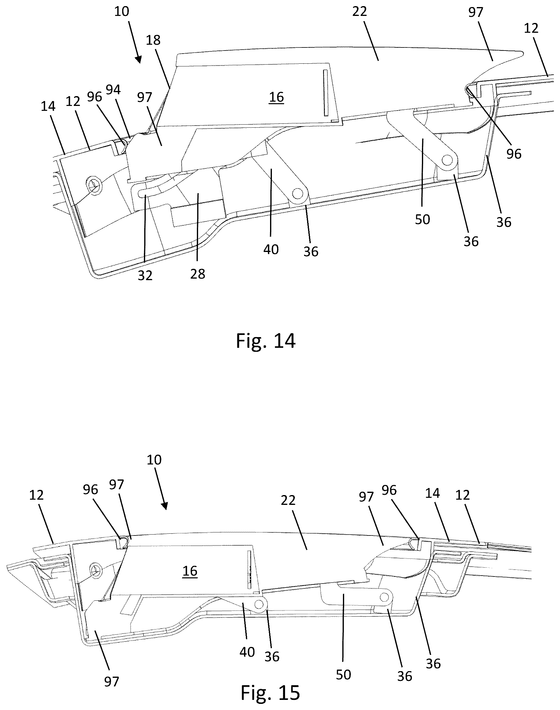 Patent US12496985 Figure 18 – Roof module for forming a vehicle roof