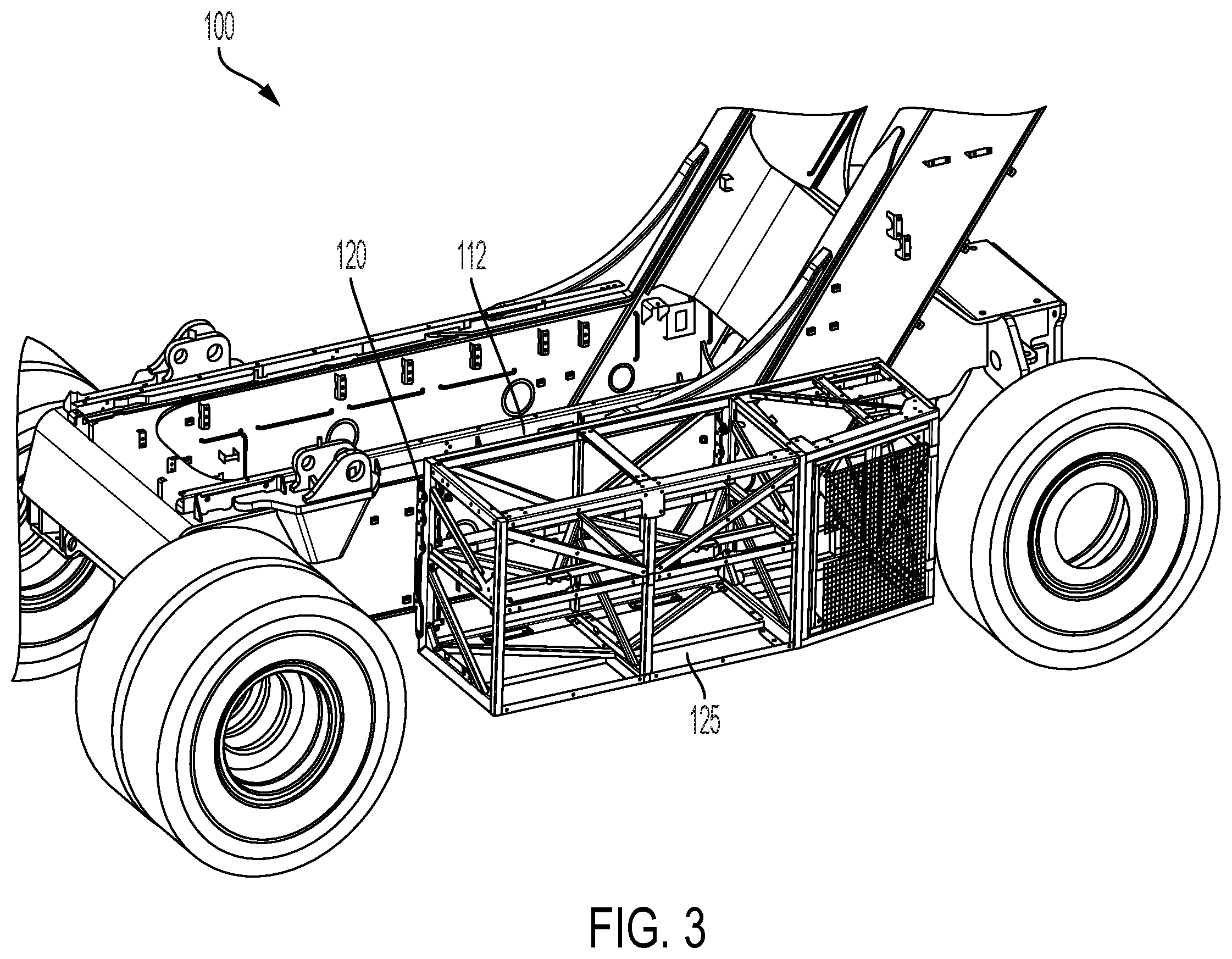 Patent US12496992 Figure 3 – Fuel cell and H 2 storage impact protection system for vehicles