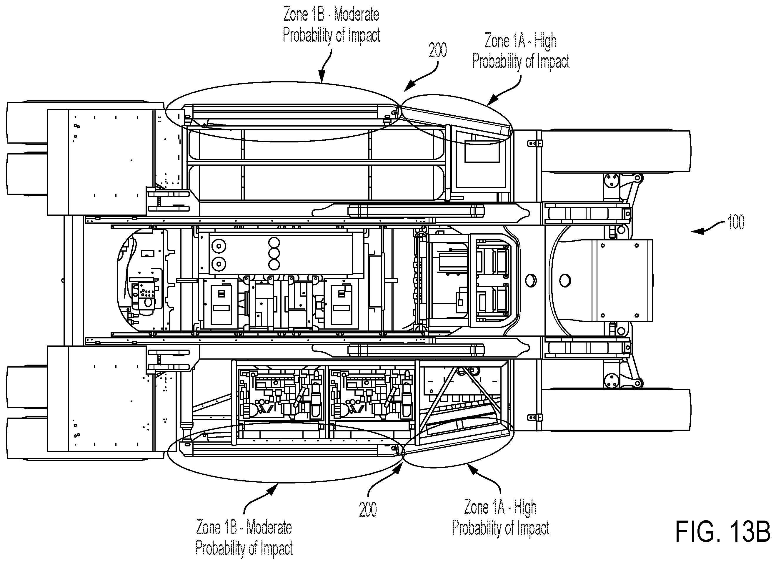 Patent US12496992 Figure 11 – Fuel cell and H 2 storage impact protection system for vehicles