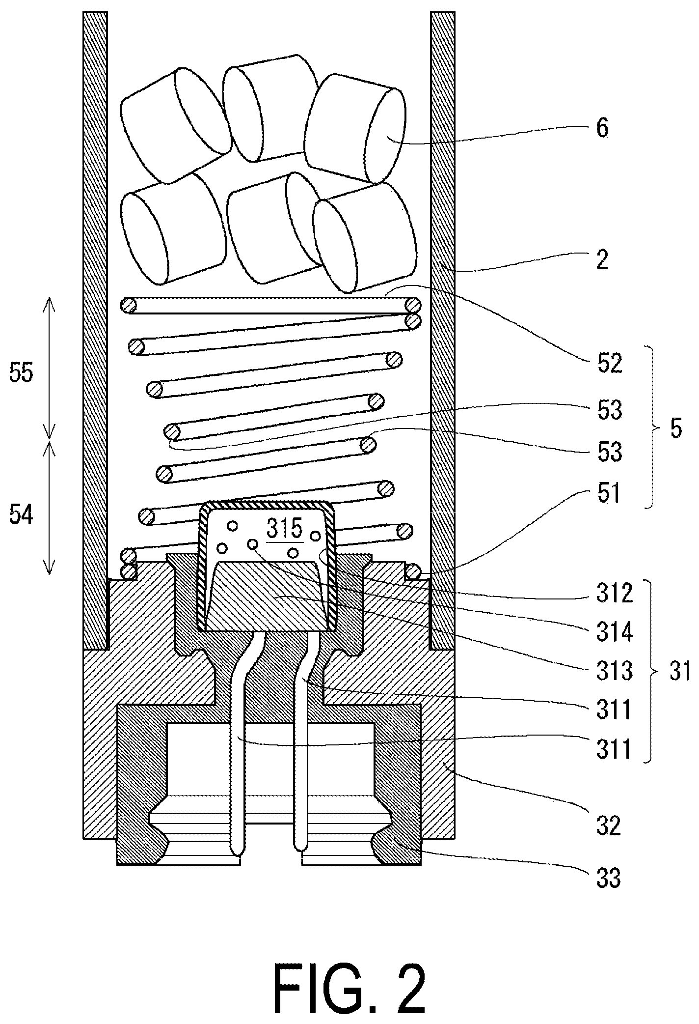 Patent US12496996 Figure 2 – Gas generator