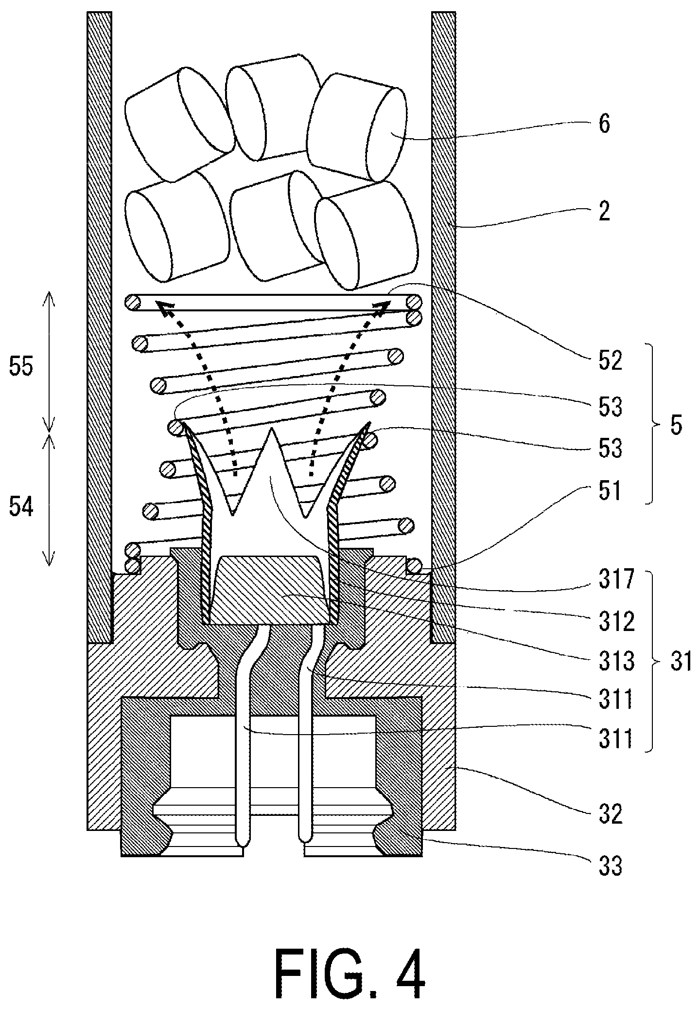 Patent US12496996 Figure 4 – Gas generator