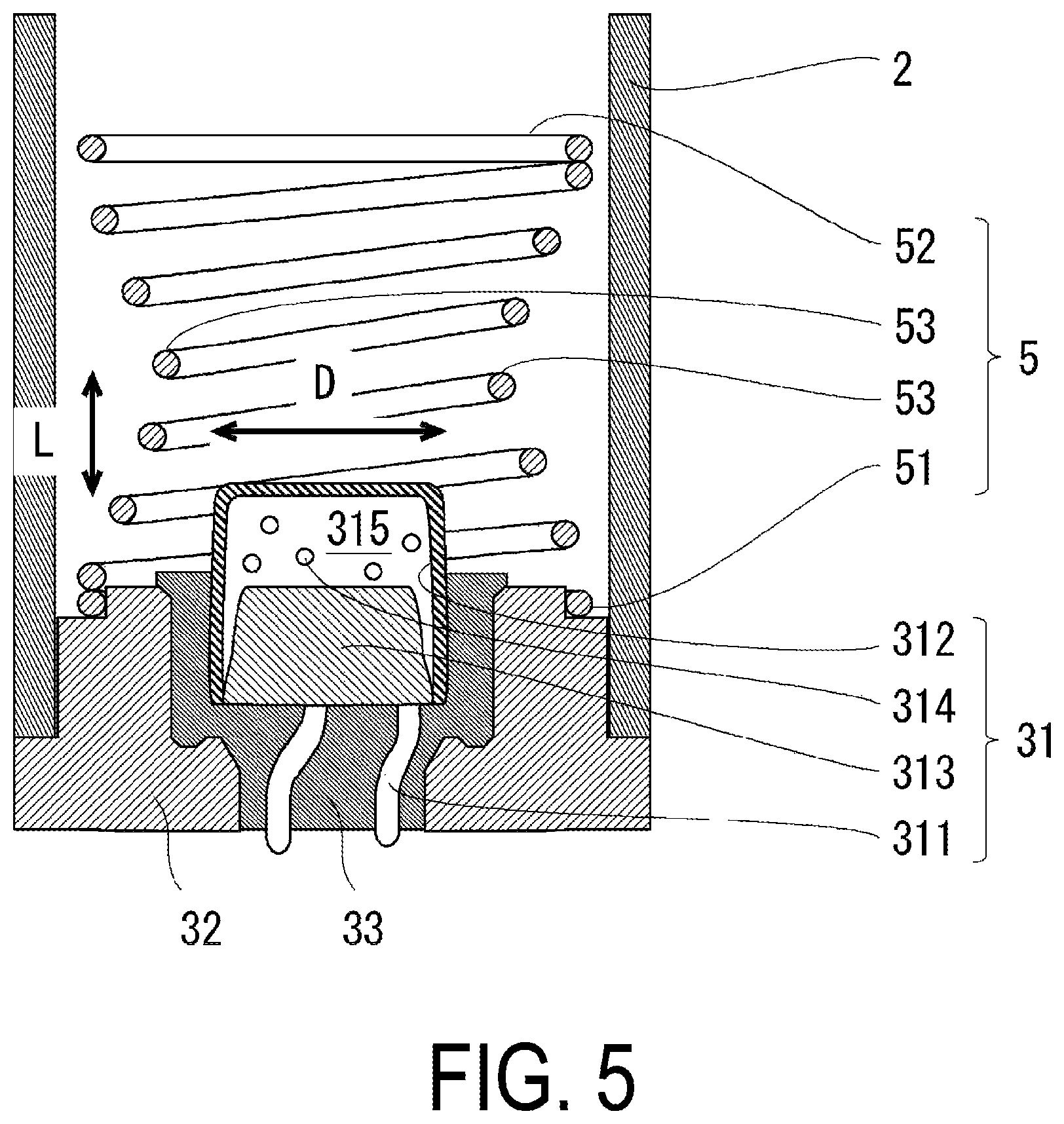 Patent US12496996 Figure 5 – Gas generator
