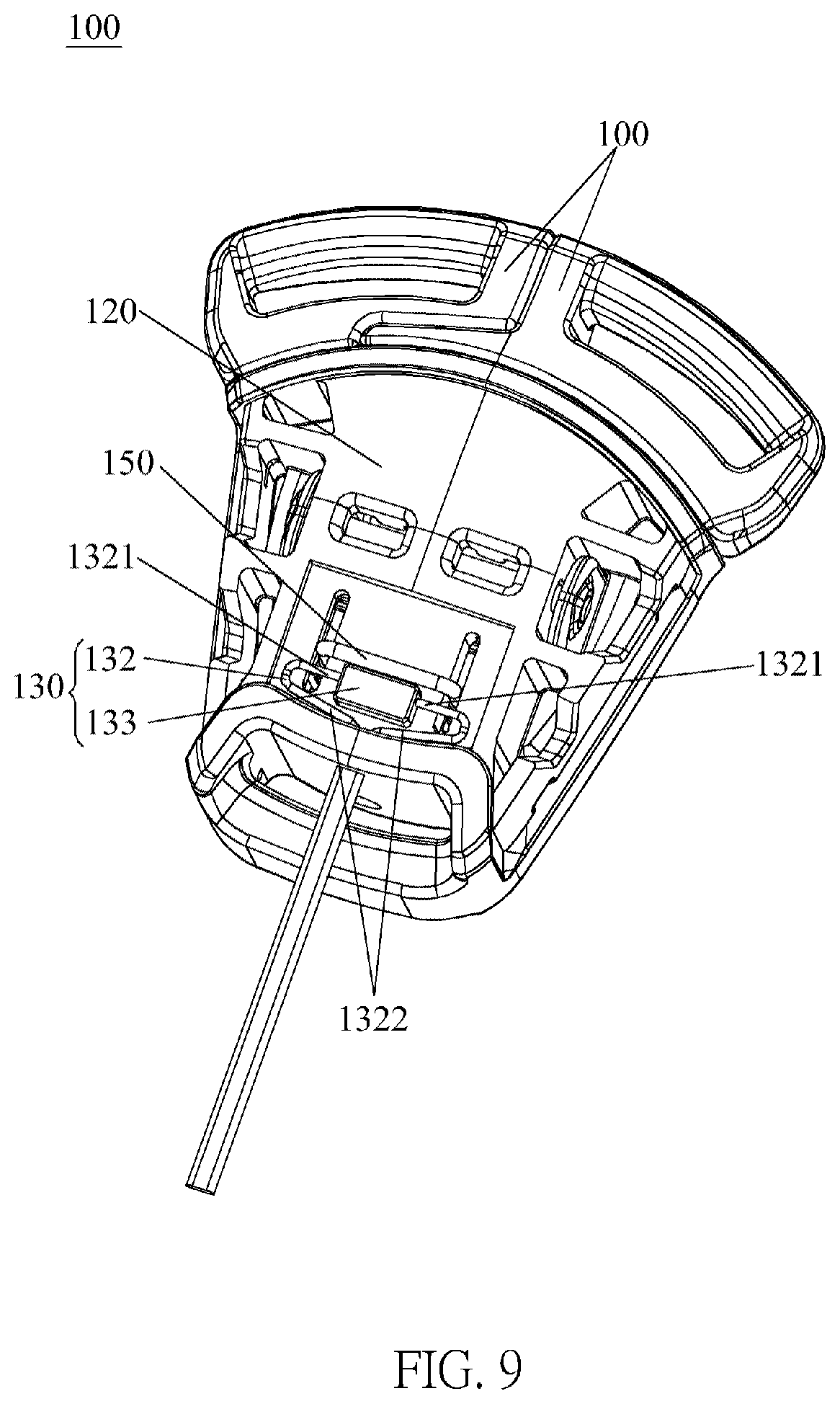 Patent US12496998 Figure 9 – Buckle