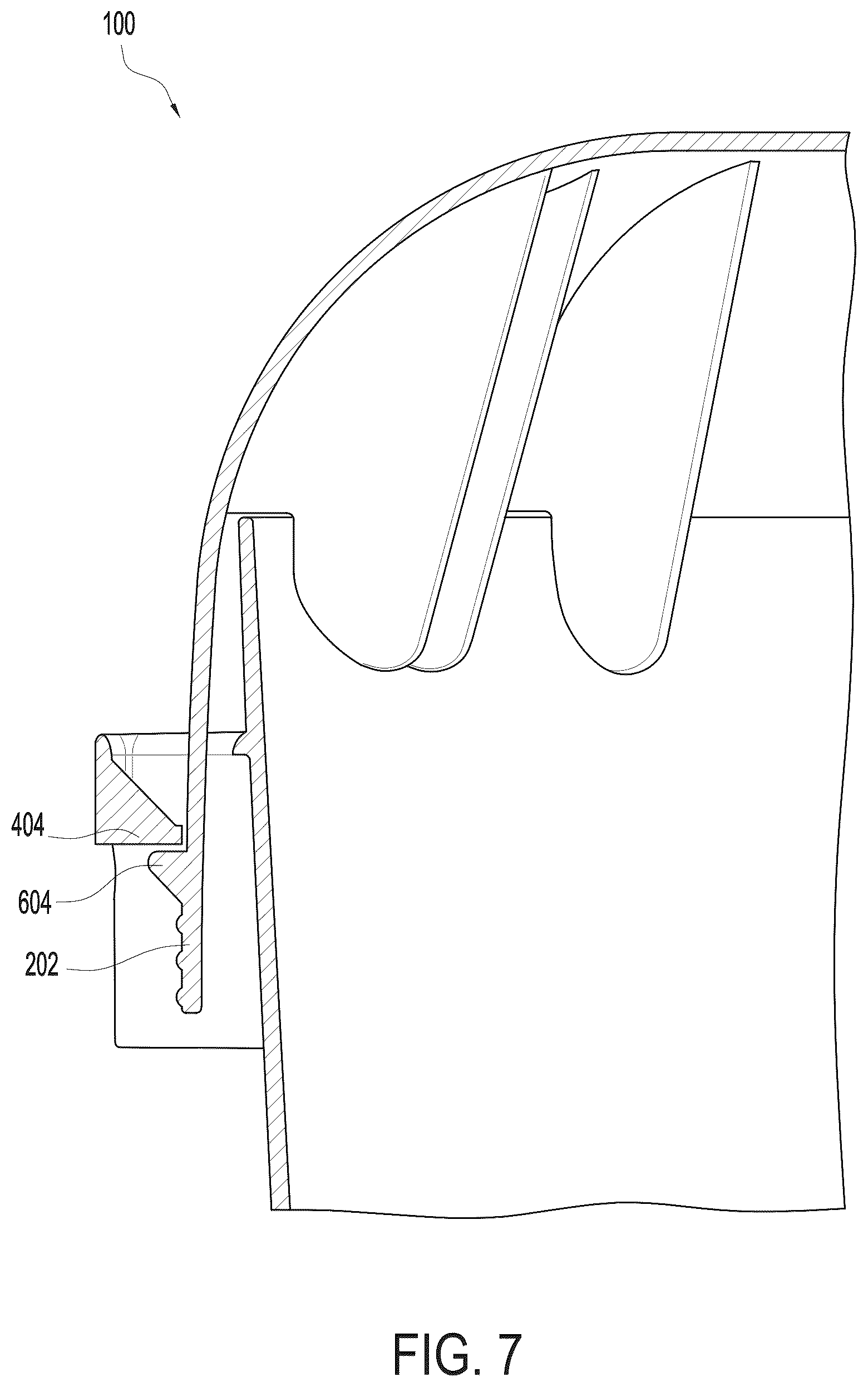 Patent US12497220 Figure 7 – Tamper evident tub