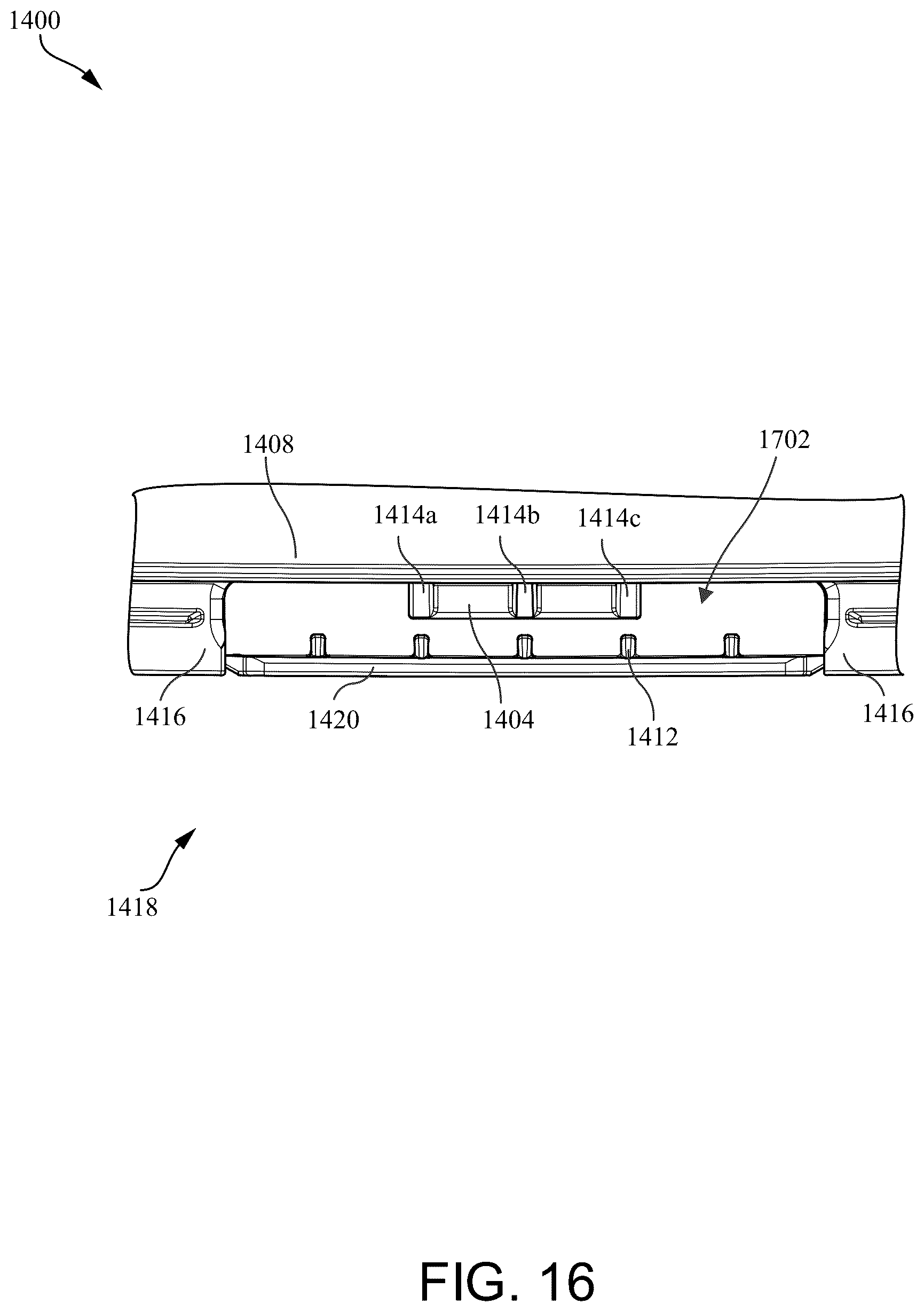 Patent US12497220 Figure 16 – Tamper evident tub