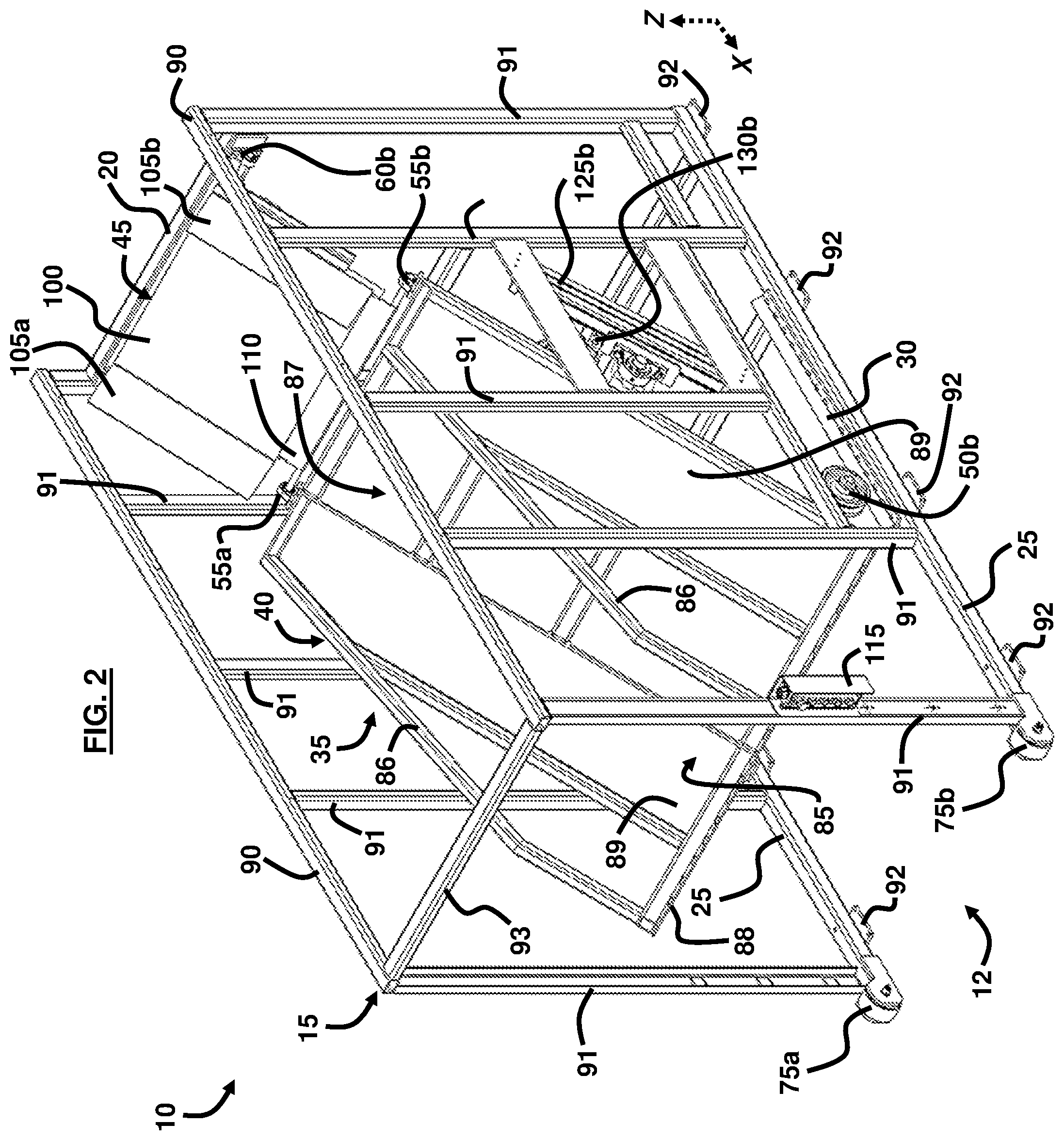 Patent US12497235 Figure 2 – Sliding tilt loader