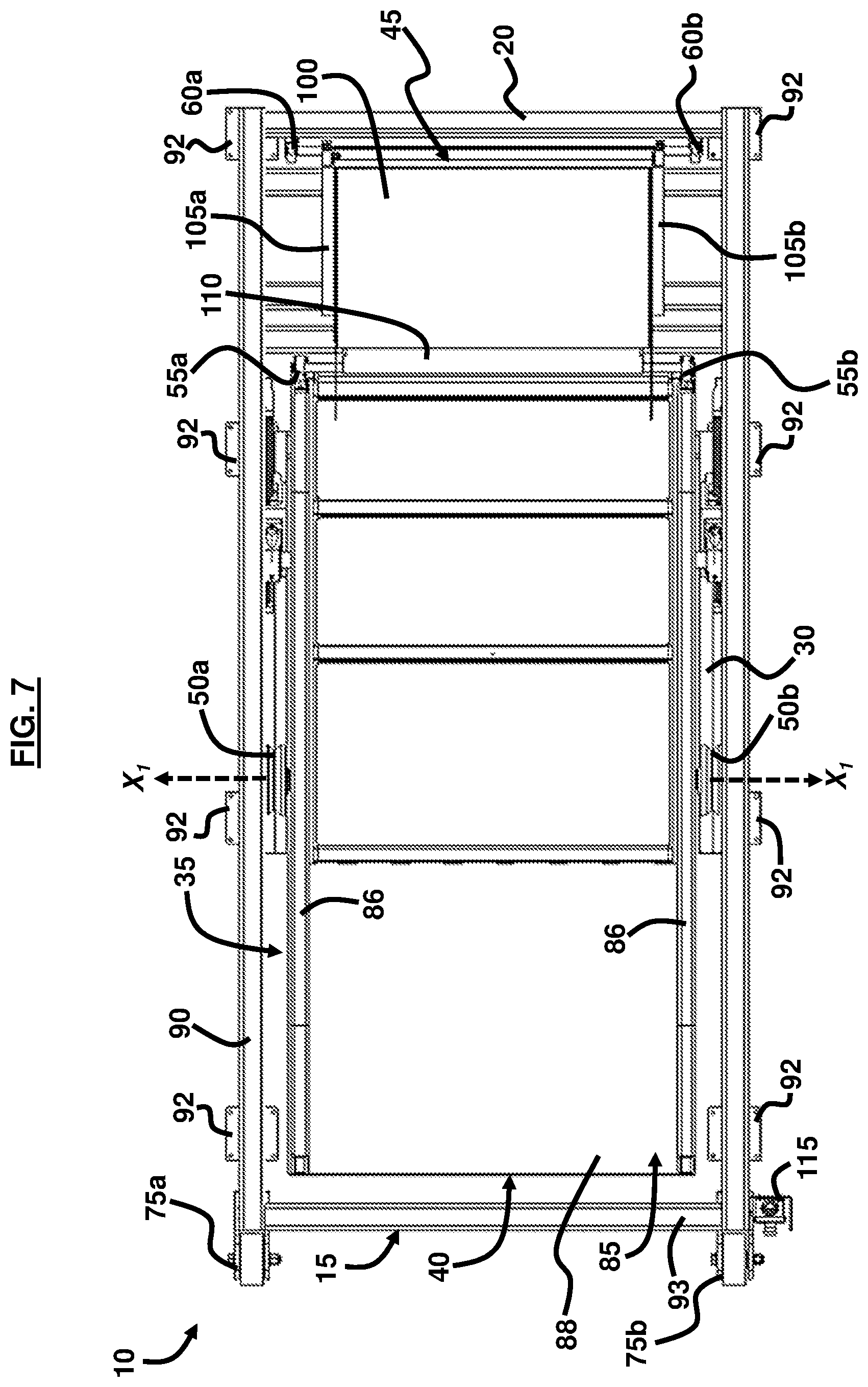 Patent US12497235 Figure 7 – Sliding tilt loader