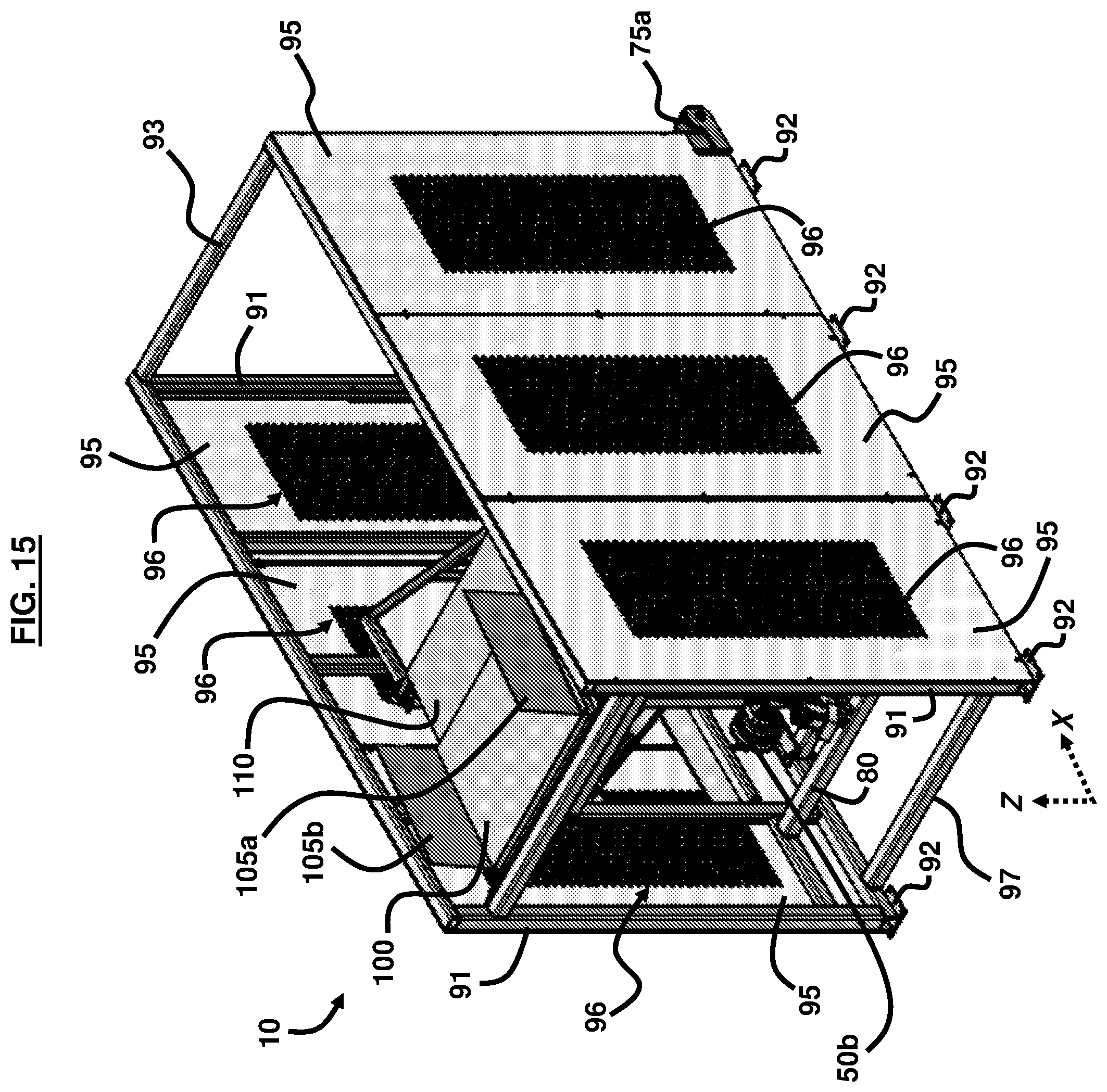 Patent US12497235 Figure 15 – Sliding tilt loader