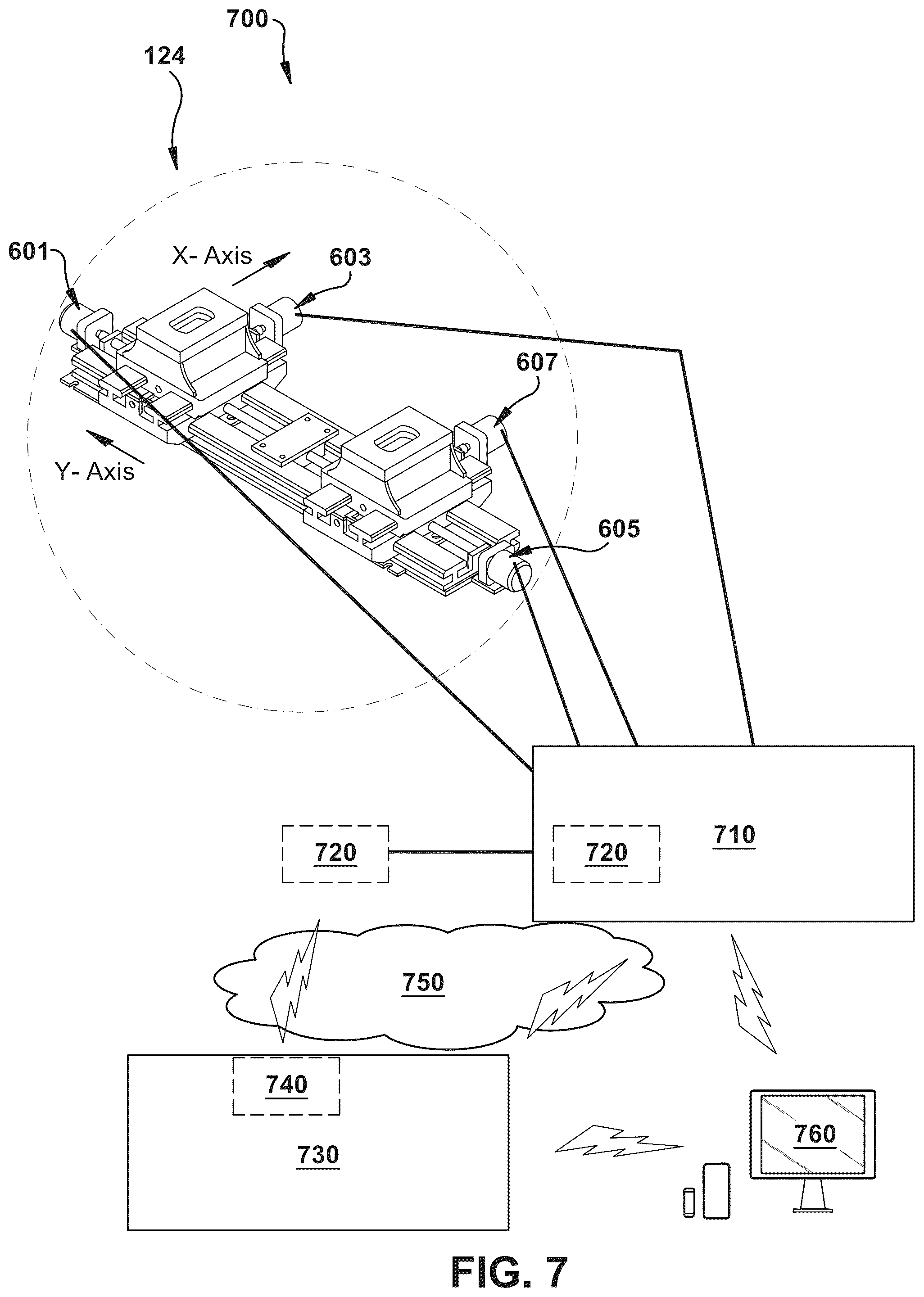 Patent US12497268 Figure 7 – Interconnection unit configured to connect modules of a cargo container coupling arrangement