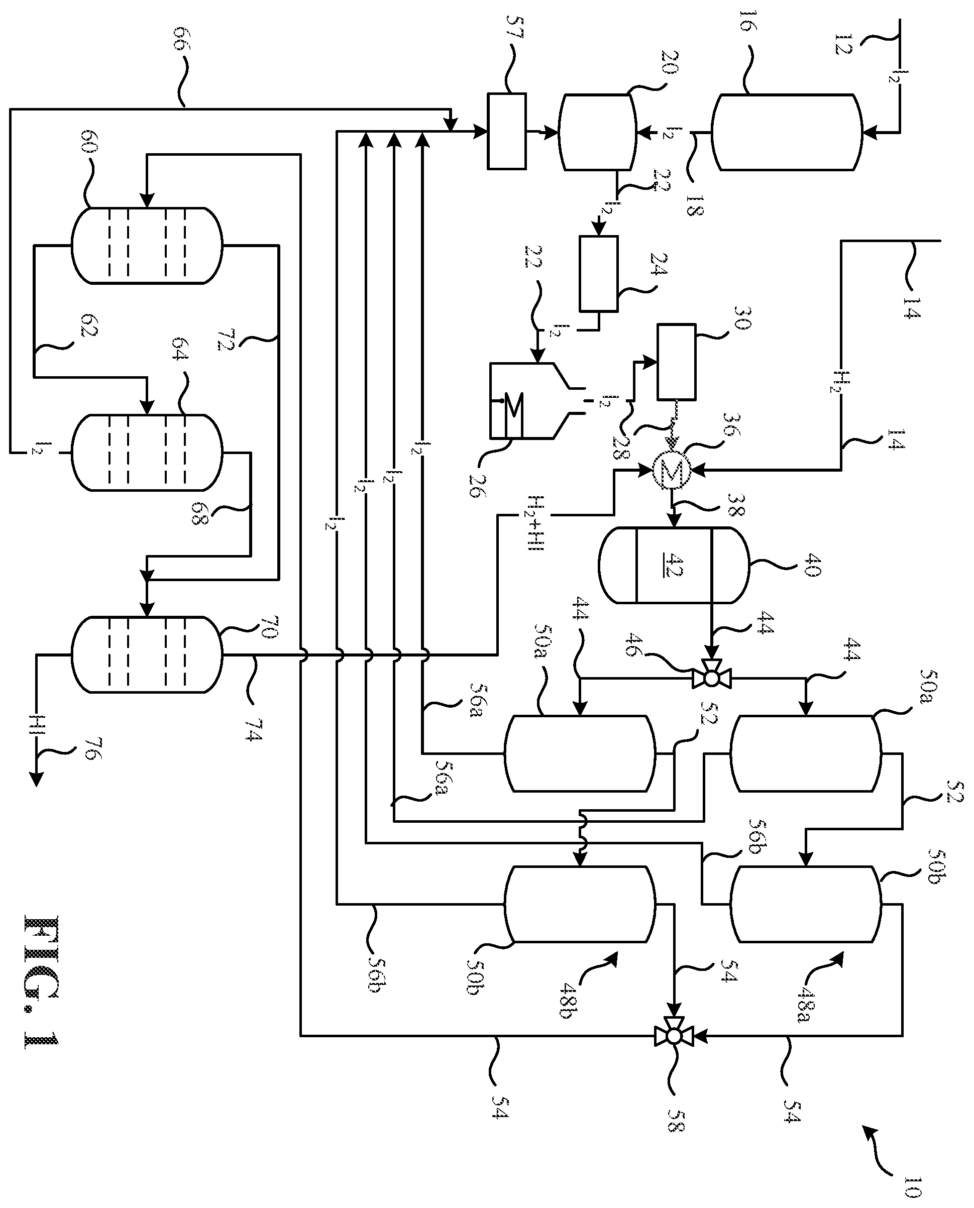 Patent US12497294 Figure 1 – Methods for removing water from iodine (I2)