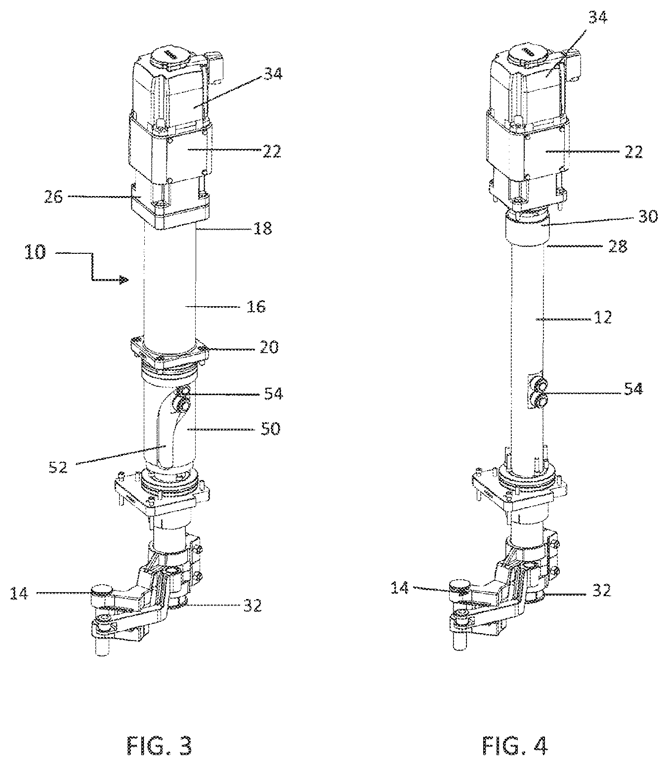 Patent US12497317 Figure 2 – Rotolinear mechanism for glassware forming machines