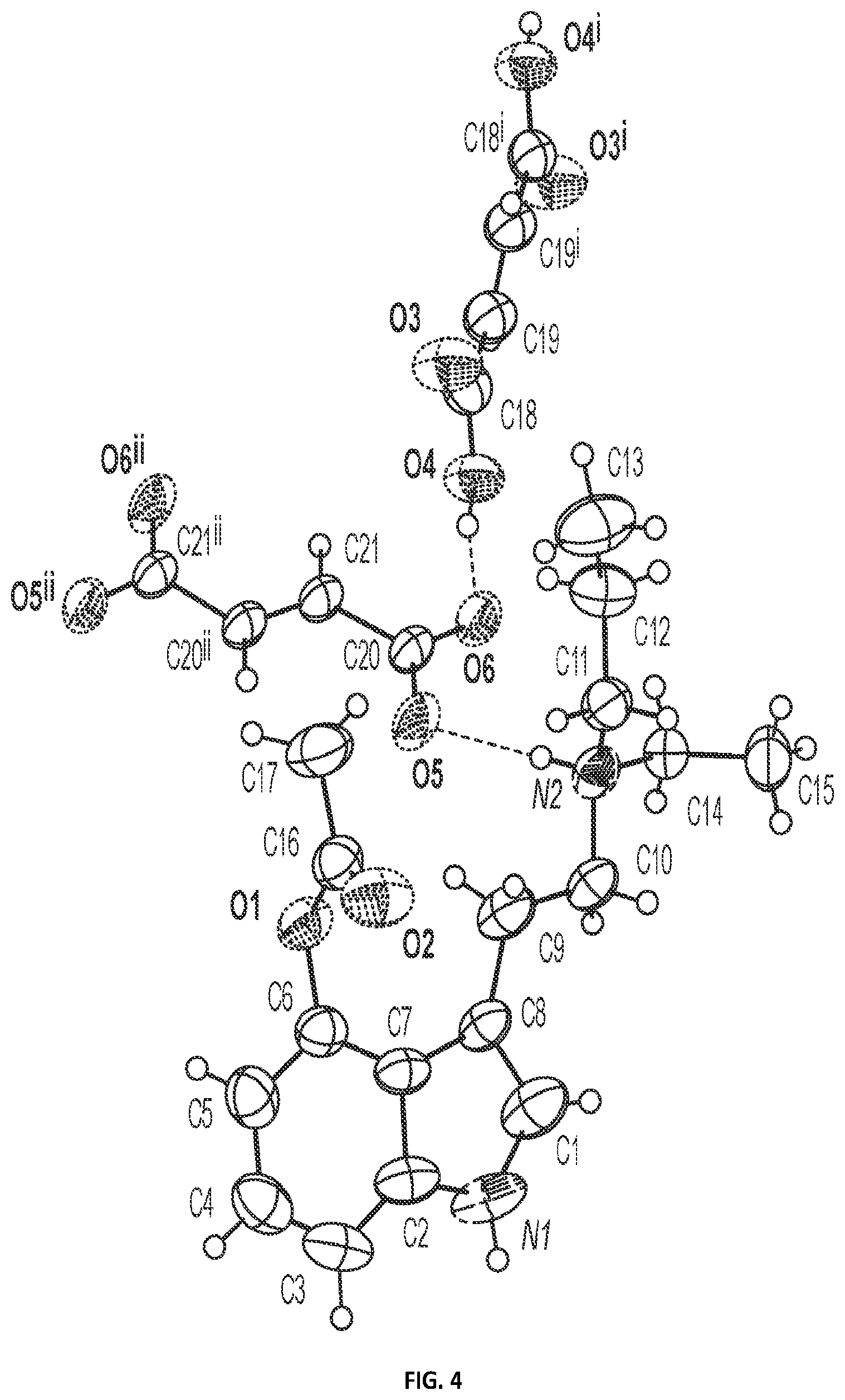 Patent US12497361 Figure 3 – Crystalline tryptamine compounds
