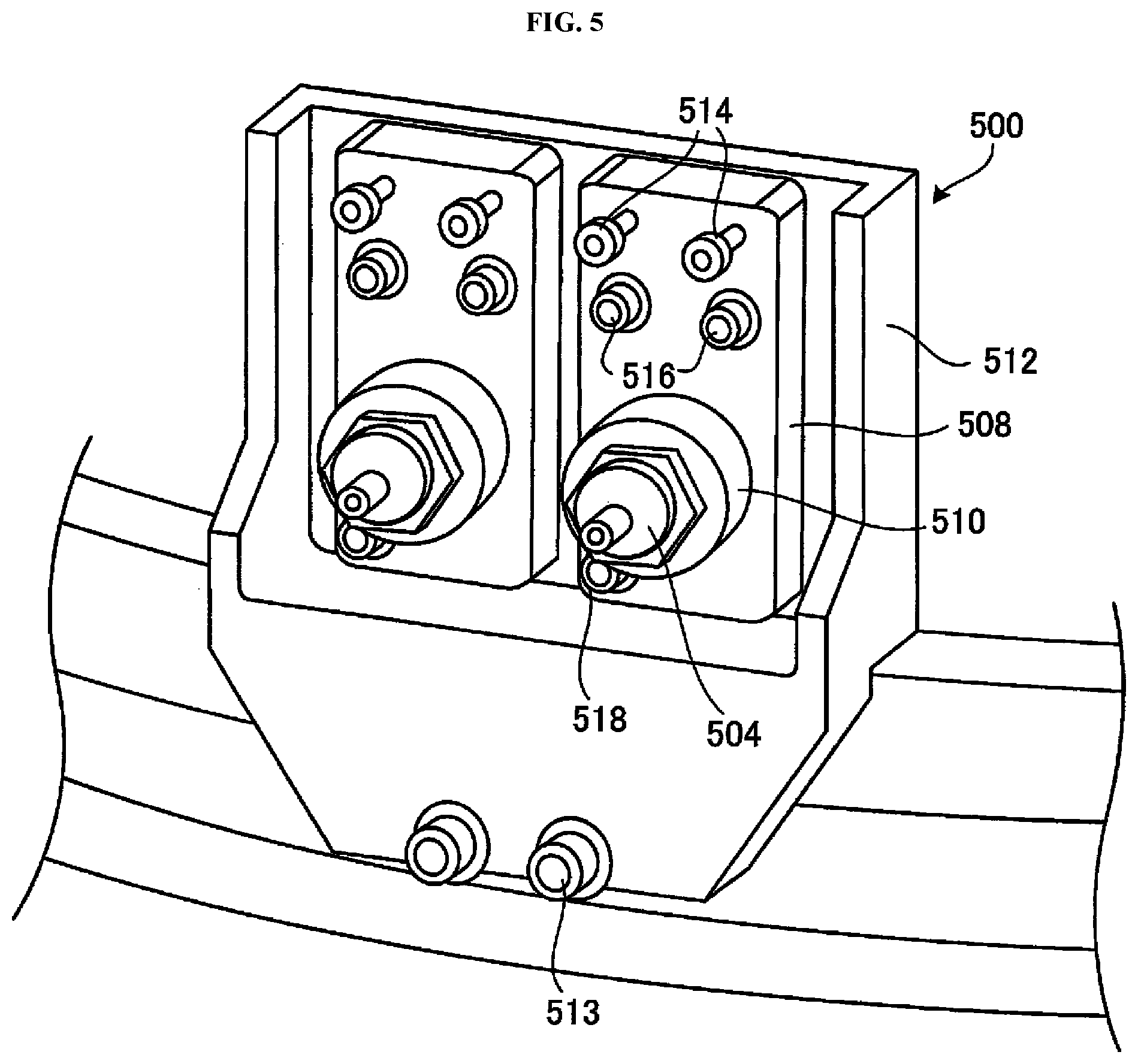Patent US12497696 Figure 5 – Gas supply structure and substrate processing apparatus