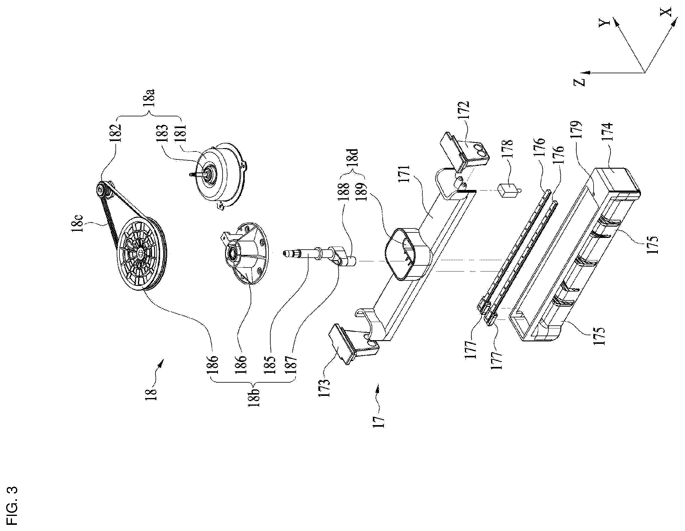 Patent US12497729 Figure 3 – Hanger and laundry treatment apparatus including the same