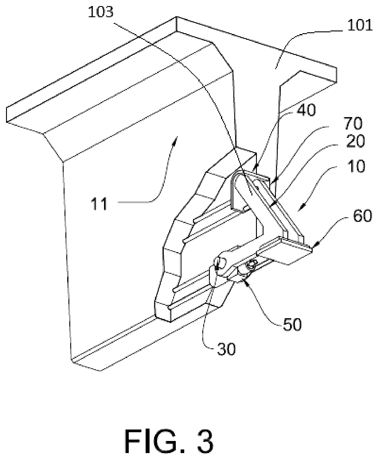 Patent US12497773 Figure 3 – Deployable extender assembly