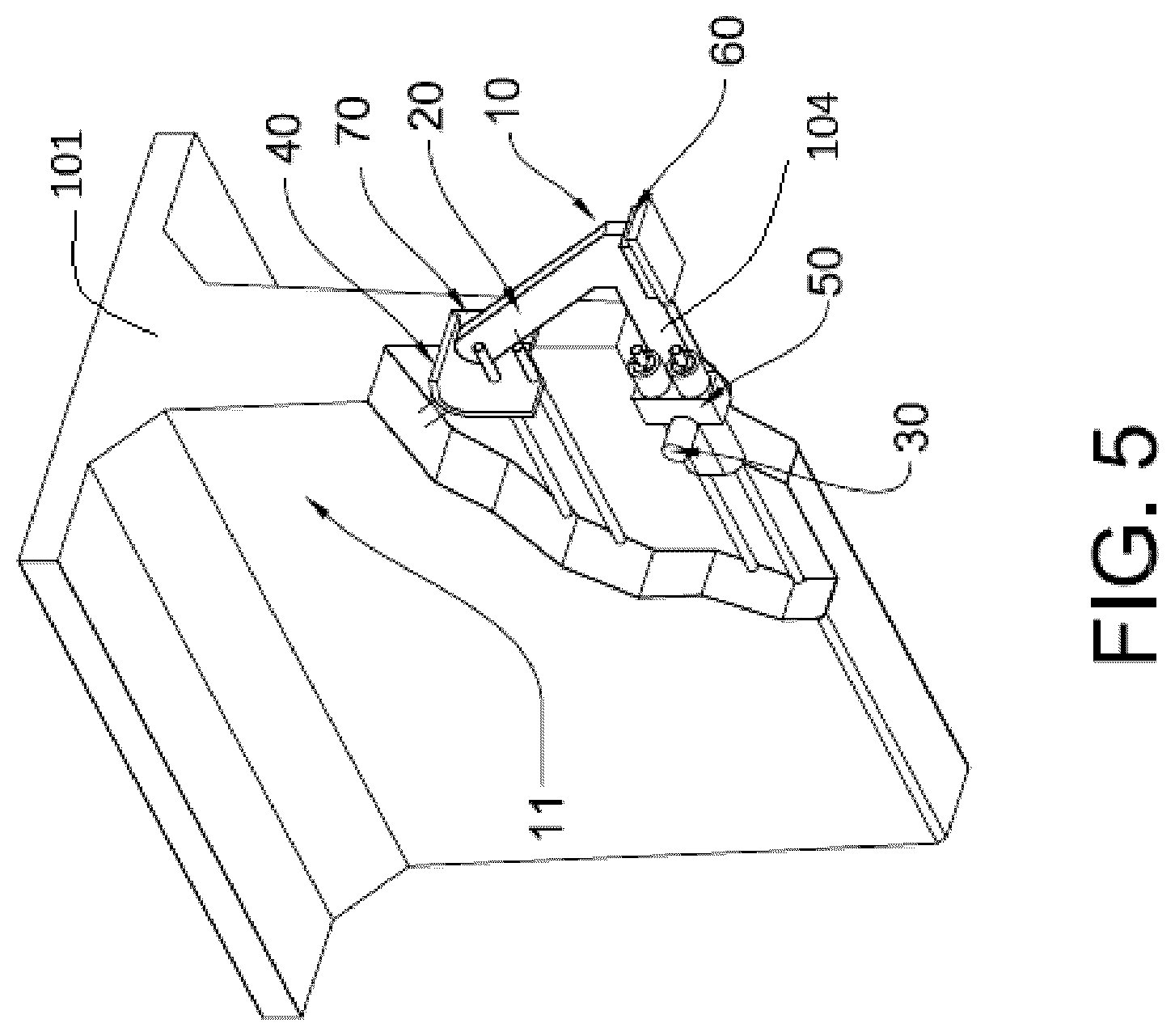 Patent US12497773 Figure 5 – Deployable extender assembly