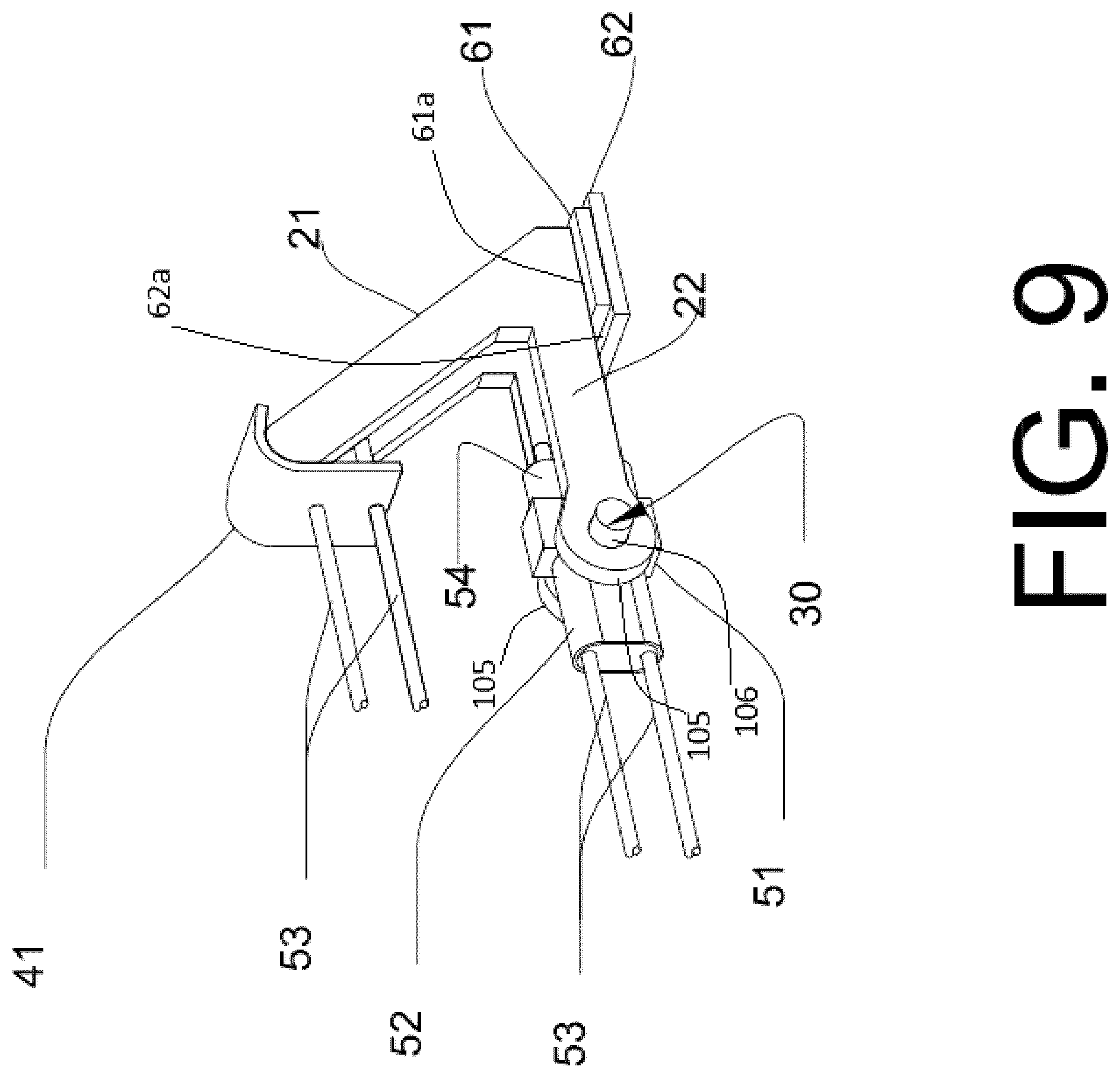 Patent US12497773 Figure 9 – Deployable extender assembly