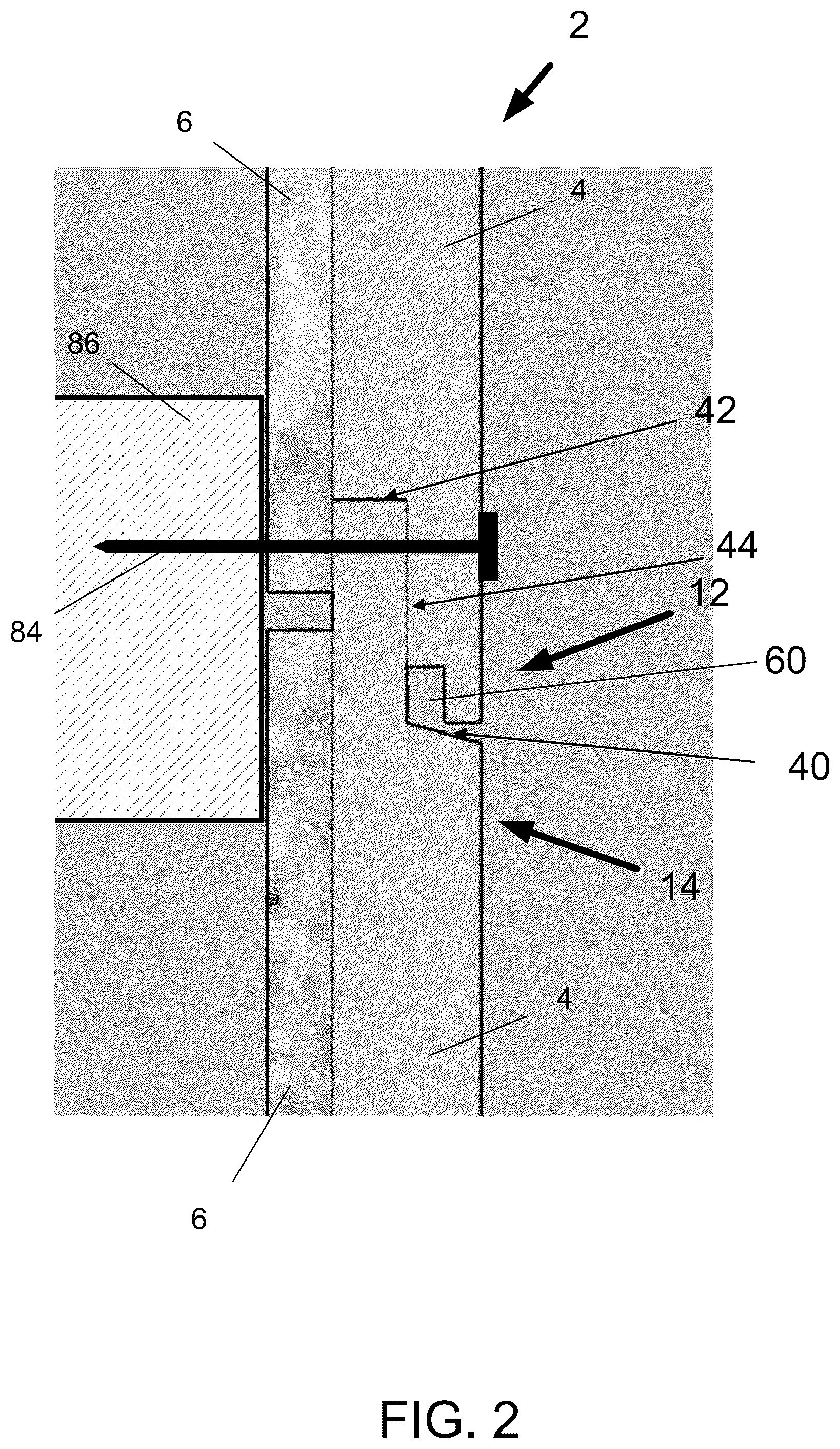 Patent US12497775 Figure 2 – Self-sealing insulated panel