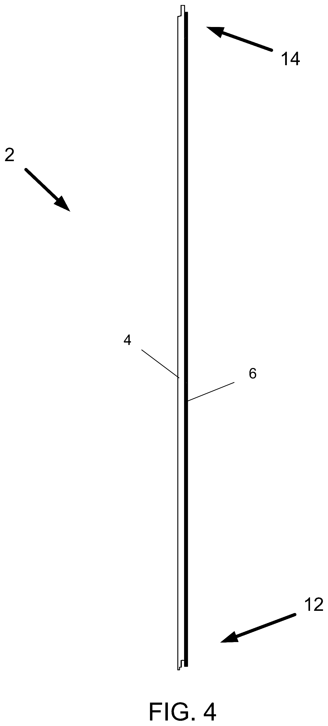 Patent US12497775 Figure 4 – Self-sealing insulated panel