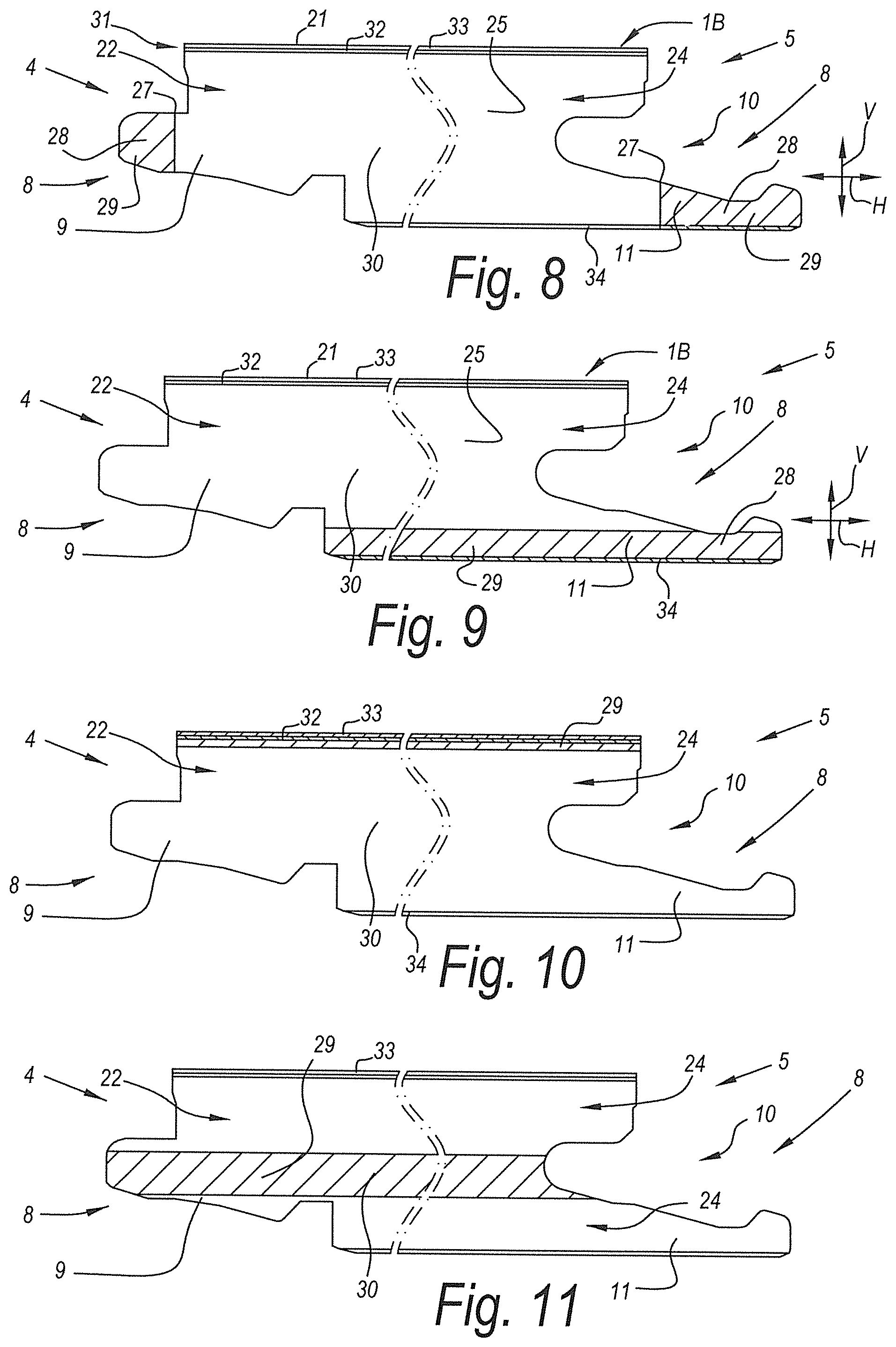 Patent US12497783 Figure 4 – Method for composing a set of floor panels