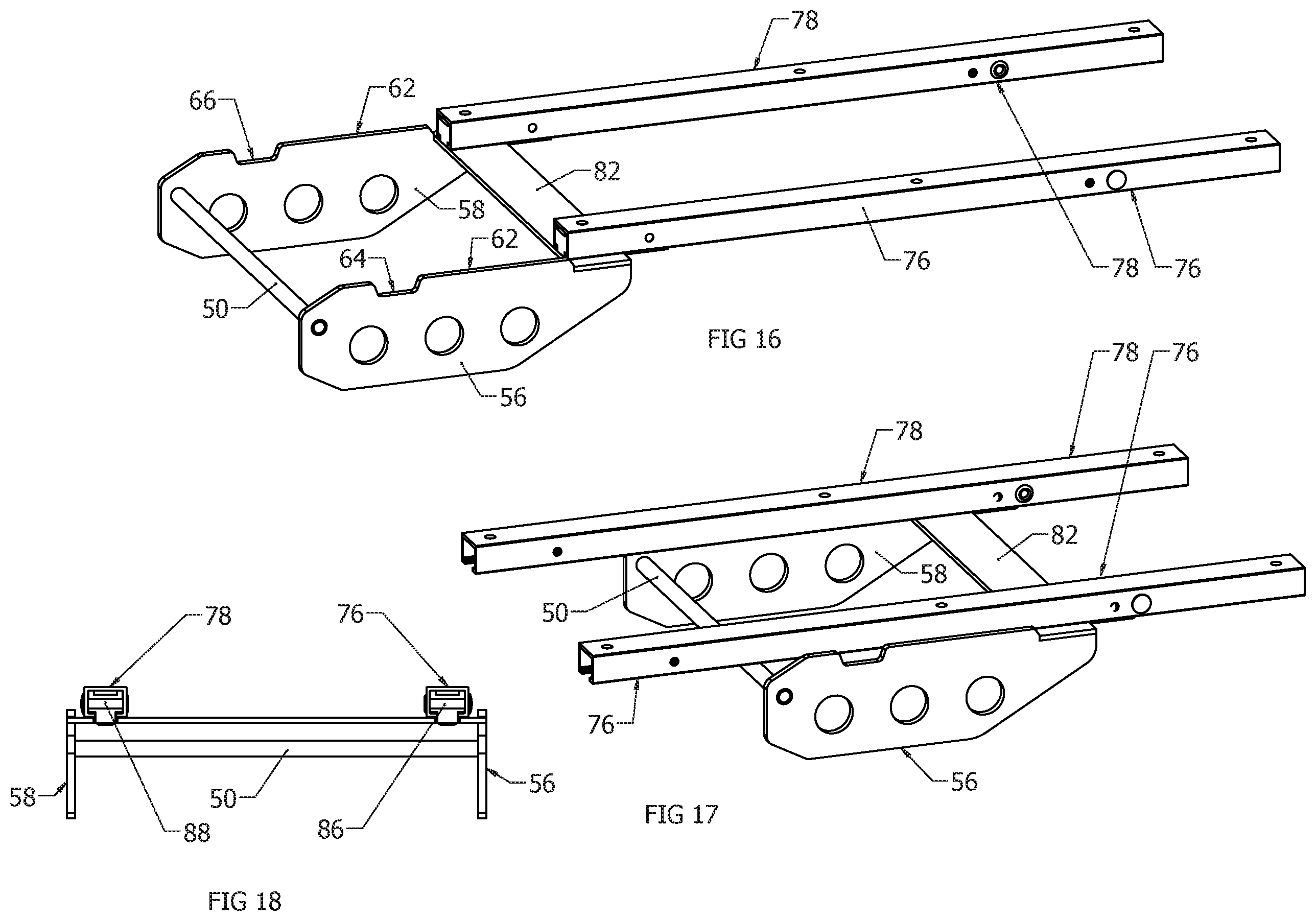 Patent US12497789 Figure 11 – Interlocking work platform system