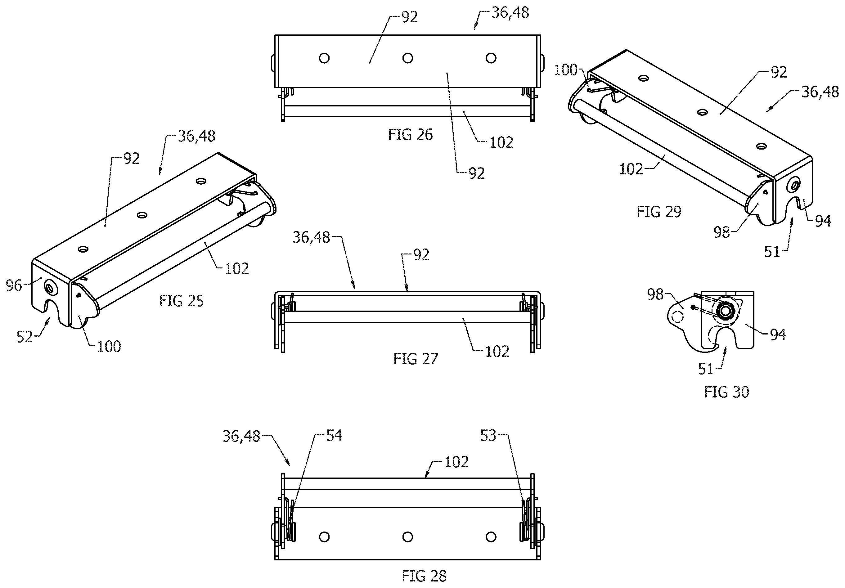 Patent US12497789 Figure 13 – Interlocking work platform system