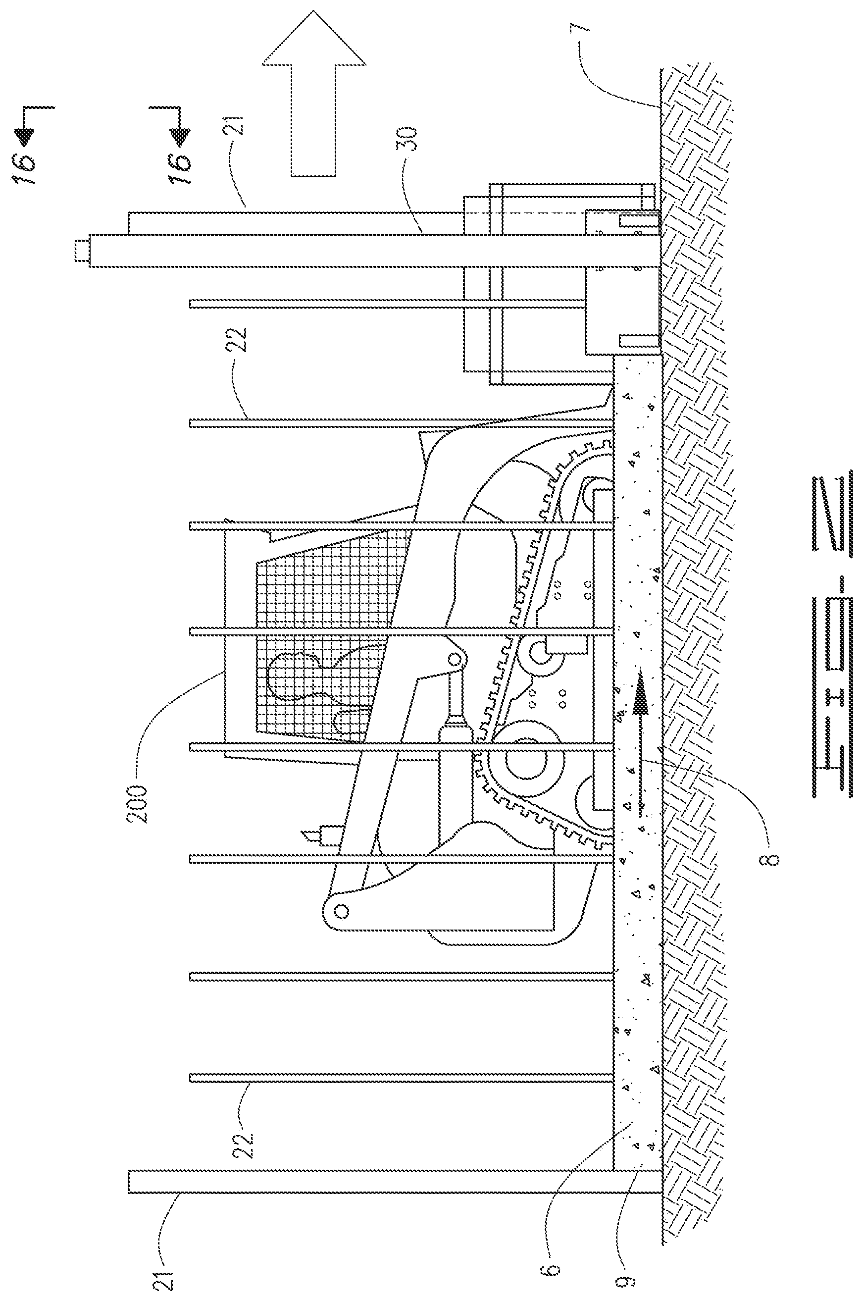 Patent US12497792 Figure 2 – 3D concrete printing methods and system