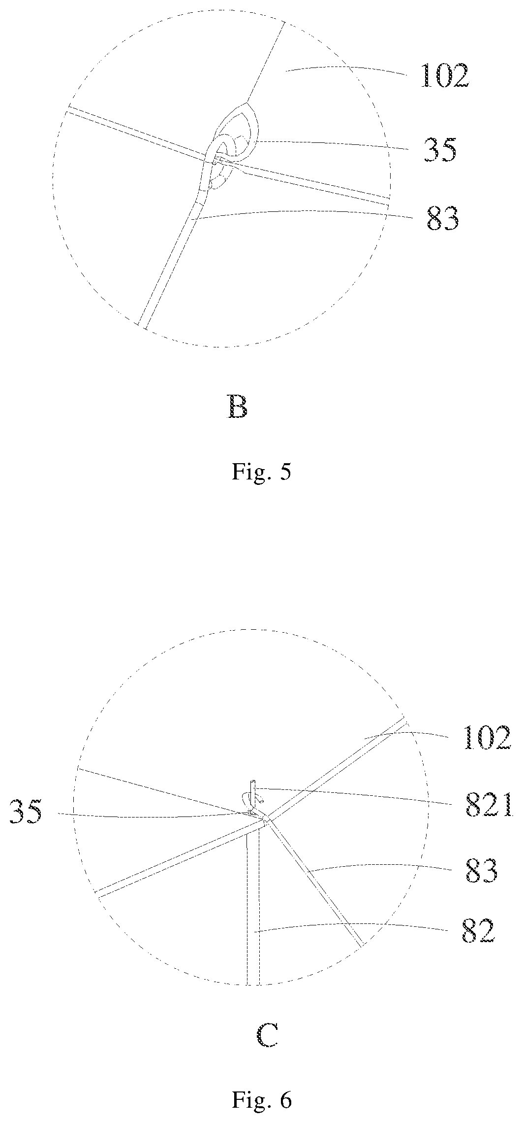 Patent US12497799 Figure 3 – Multi-form tent