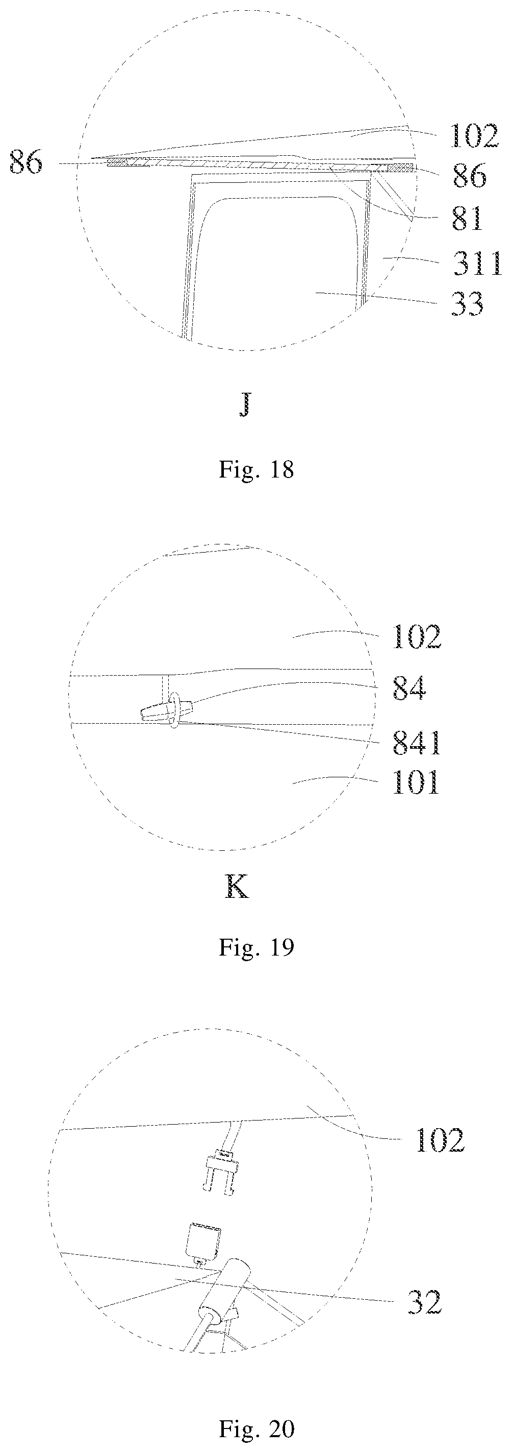 Patent US12497799 Figure 9 – Multi-form tent
