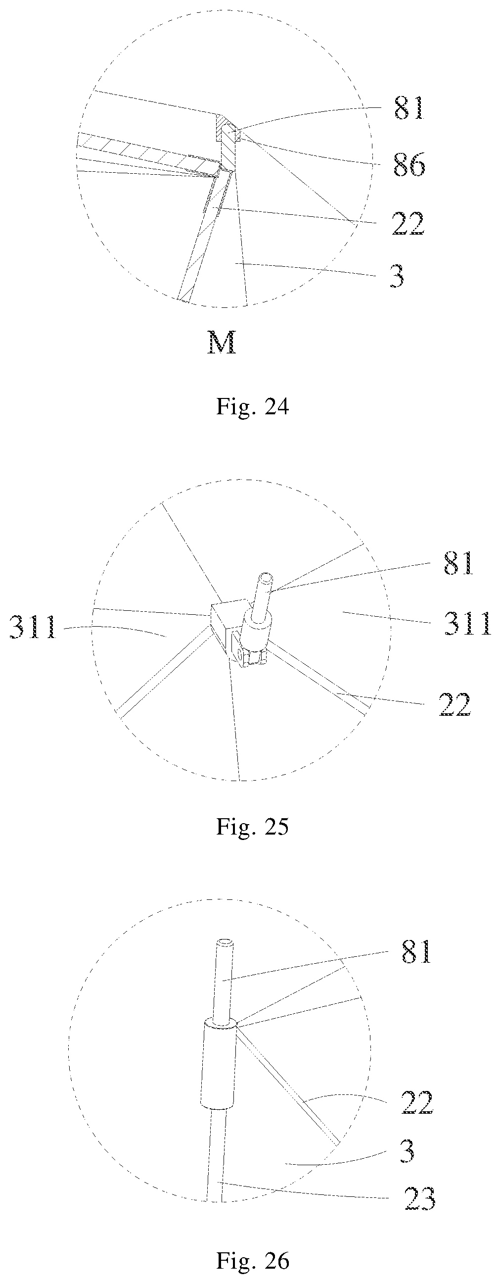 Patent US12497799 Figure 11 – Multi-form tent