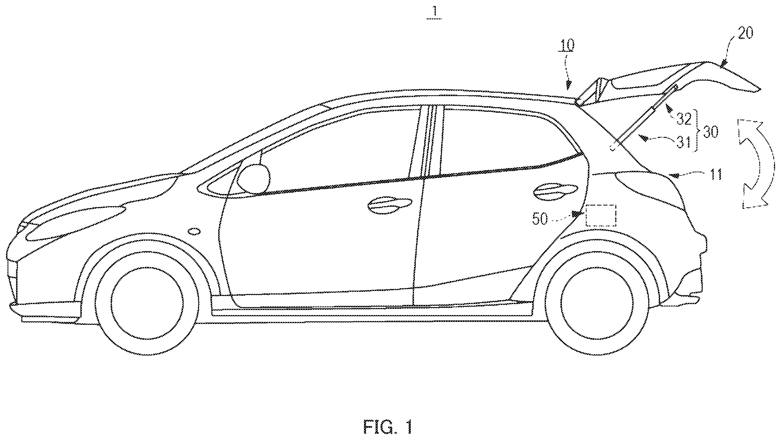 Patent US12497807 Figure 1 – Mobile body moving device