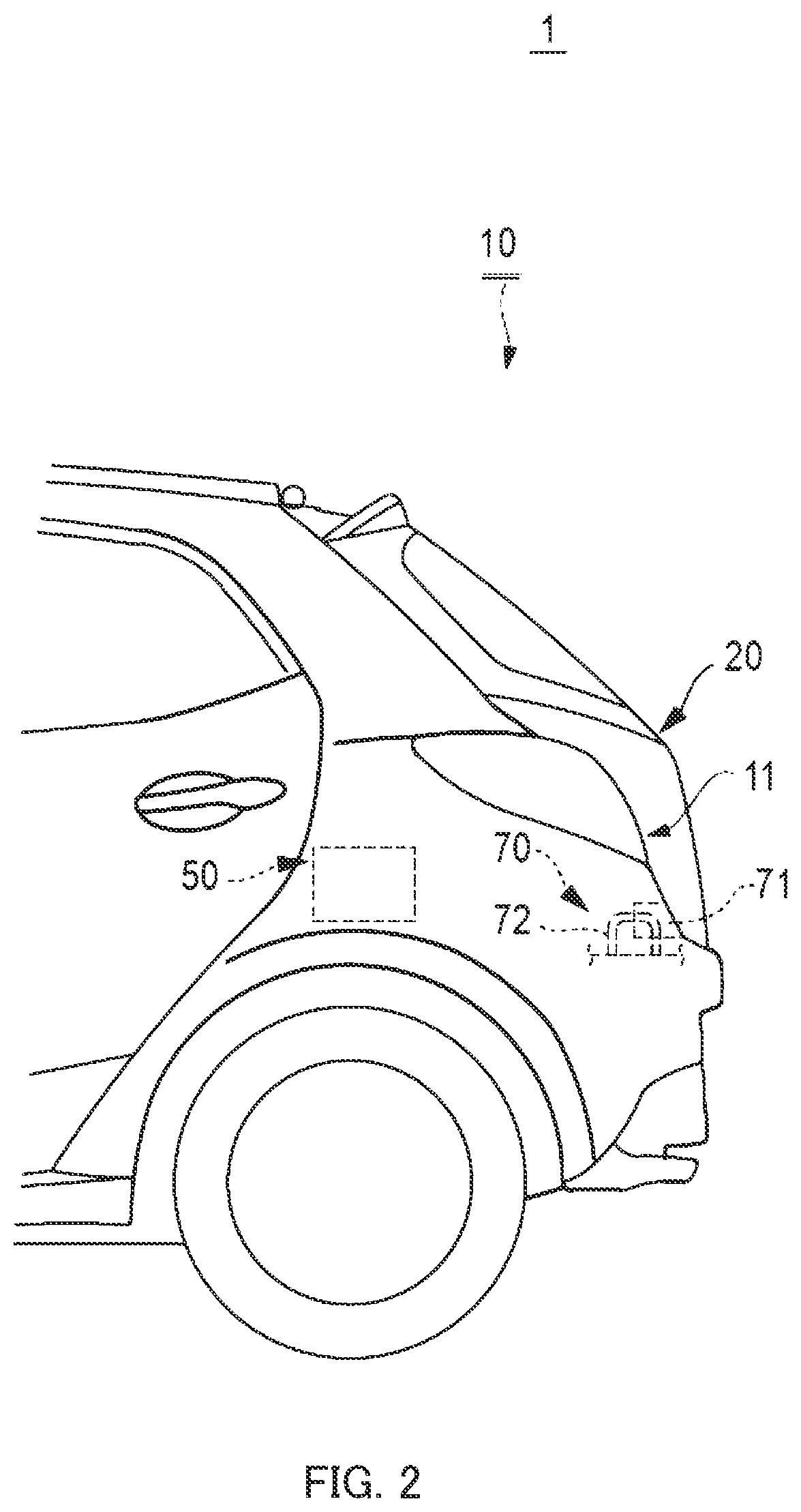 Patent US12497807 Figure 2 – Mobile body moving device
