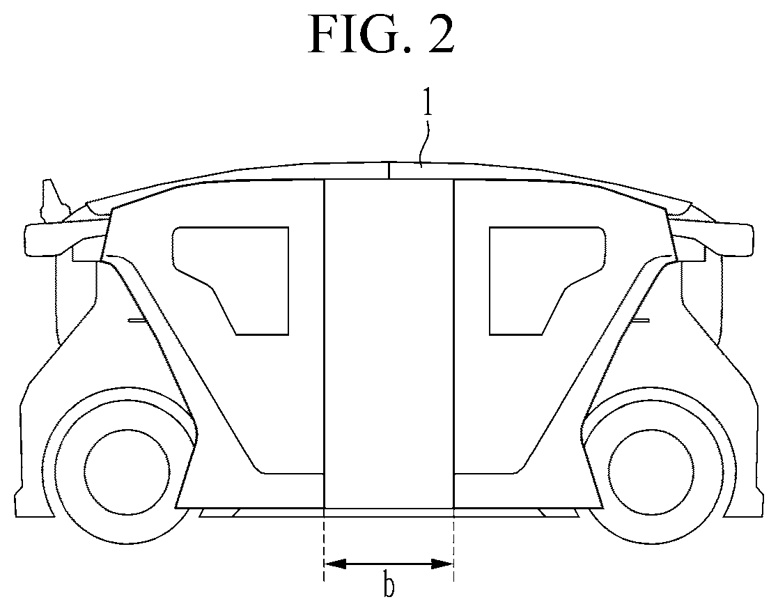 Patent US12497815 Figure 2 – Door open-close device for vehicle