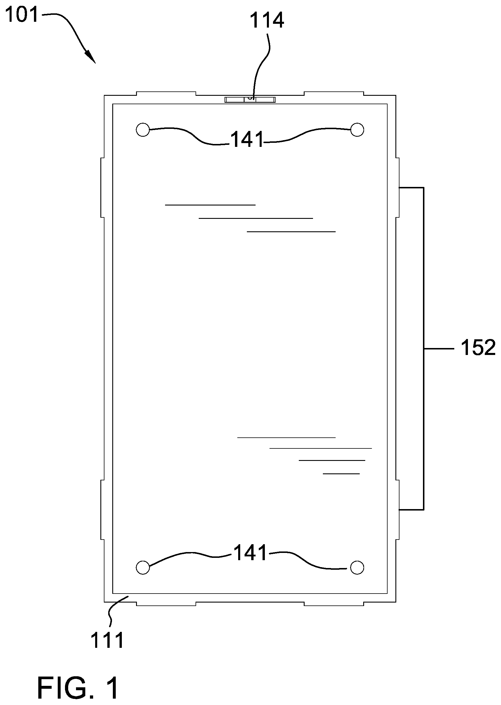 Patent US12497825 Figure 1 – Modular window shutter system