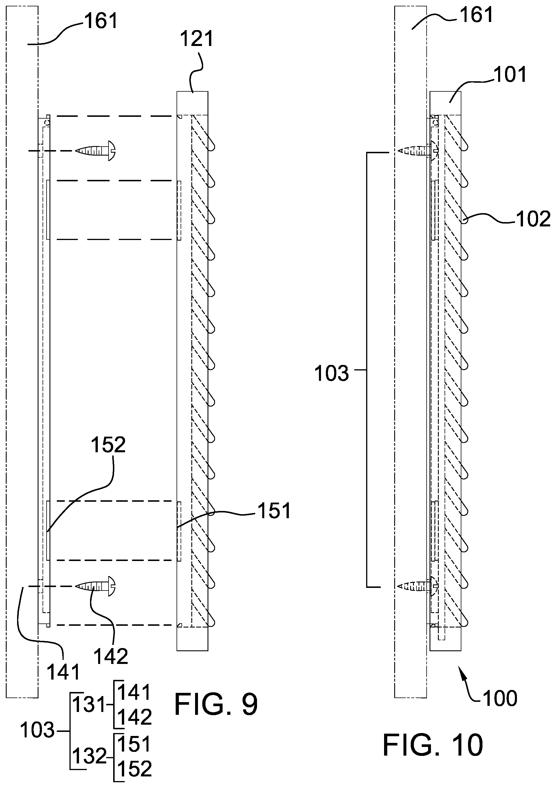 Patent US12497825 Figure 7 – Modular window shutter system