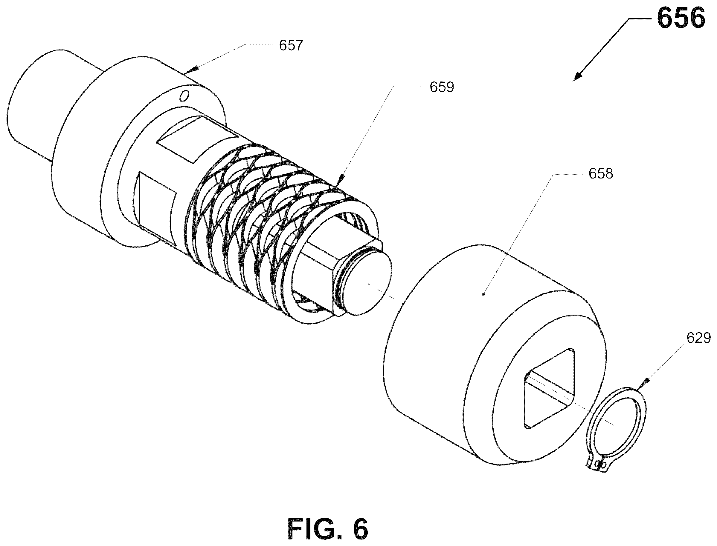 Patent US12497849 Figure 10 – Pressurized reservoir core sample transfer tool system