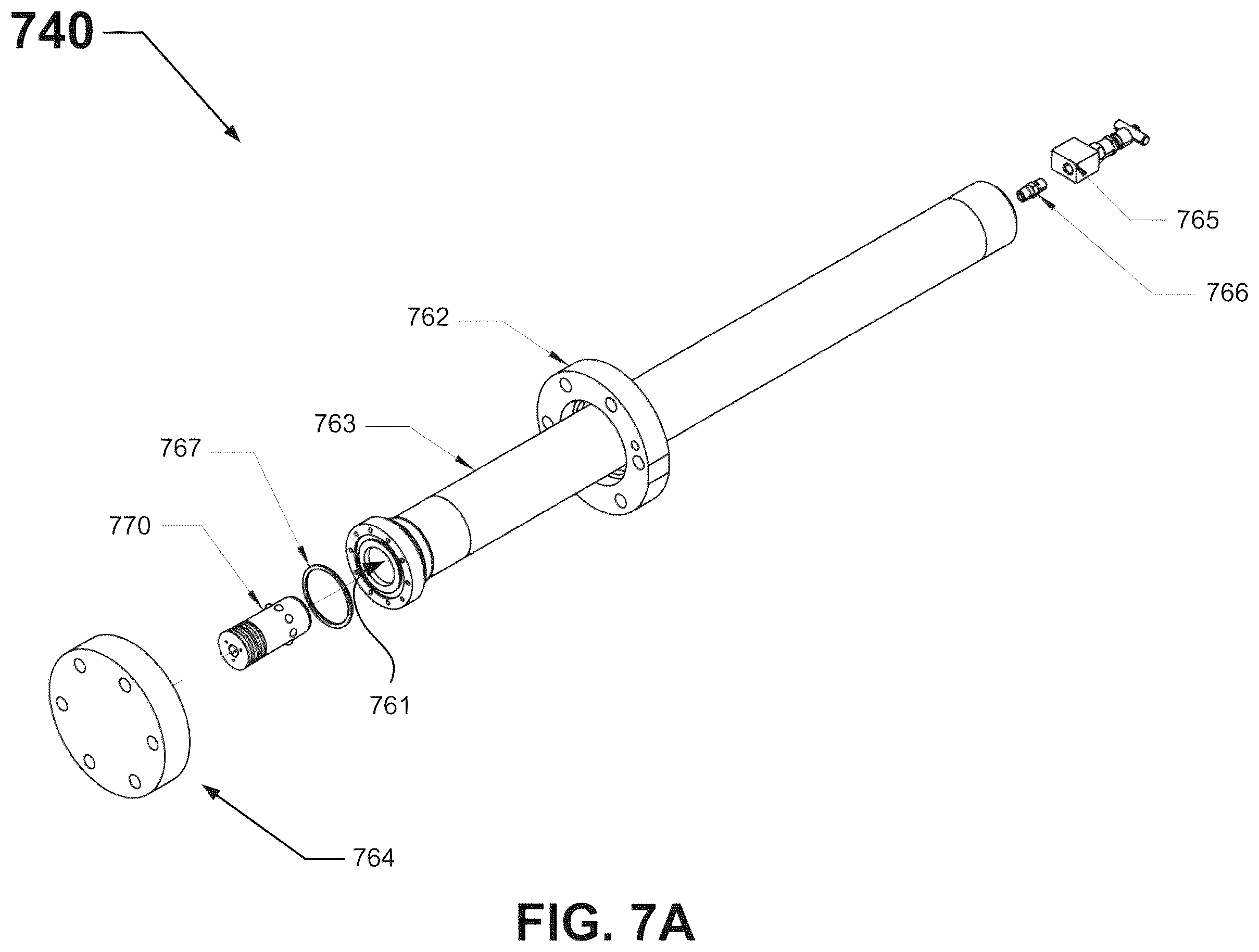 Patent US12497849 Figure 11 – Pressurized reservoir core sample transfer tool system