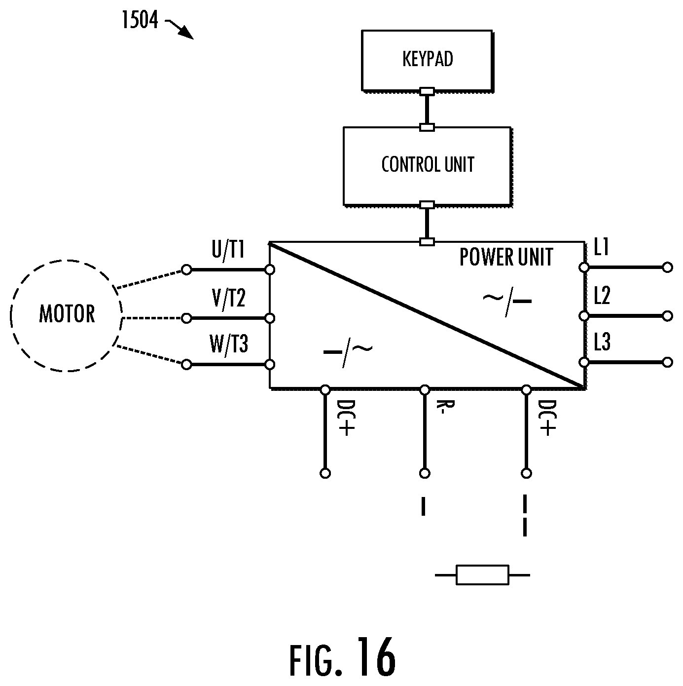 Patent US12497879 Figure 15 – Power sources and transmission networks for auxiliary equipment onboard hydraulic fracturing units and associated methods