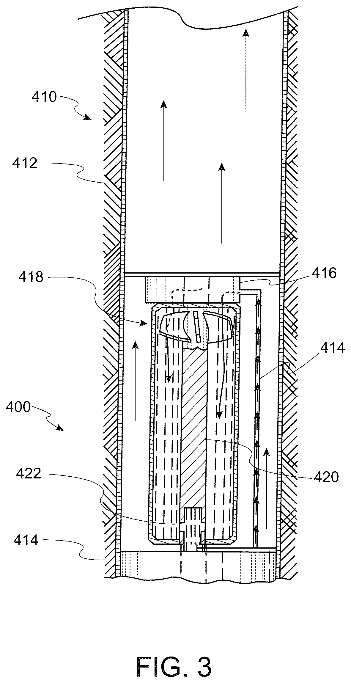 Patent US12497883 Figure 3 – Increasing hydrocarbon recovery in a multipurpose well