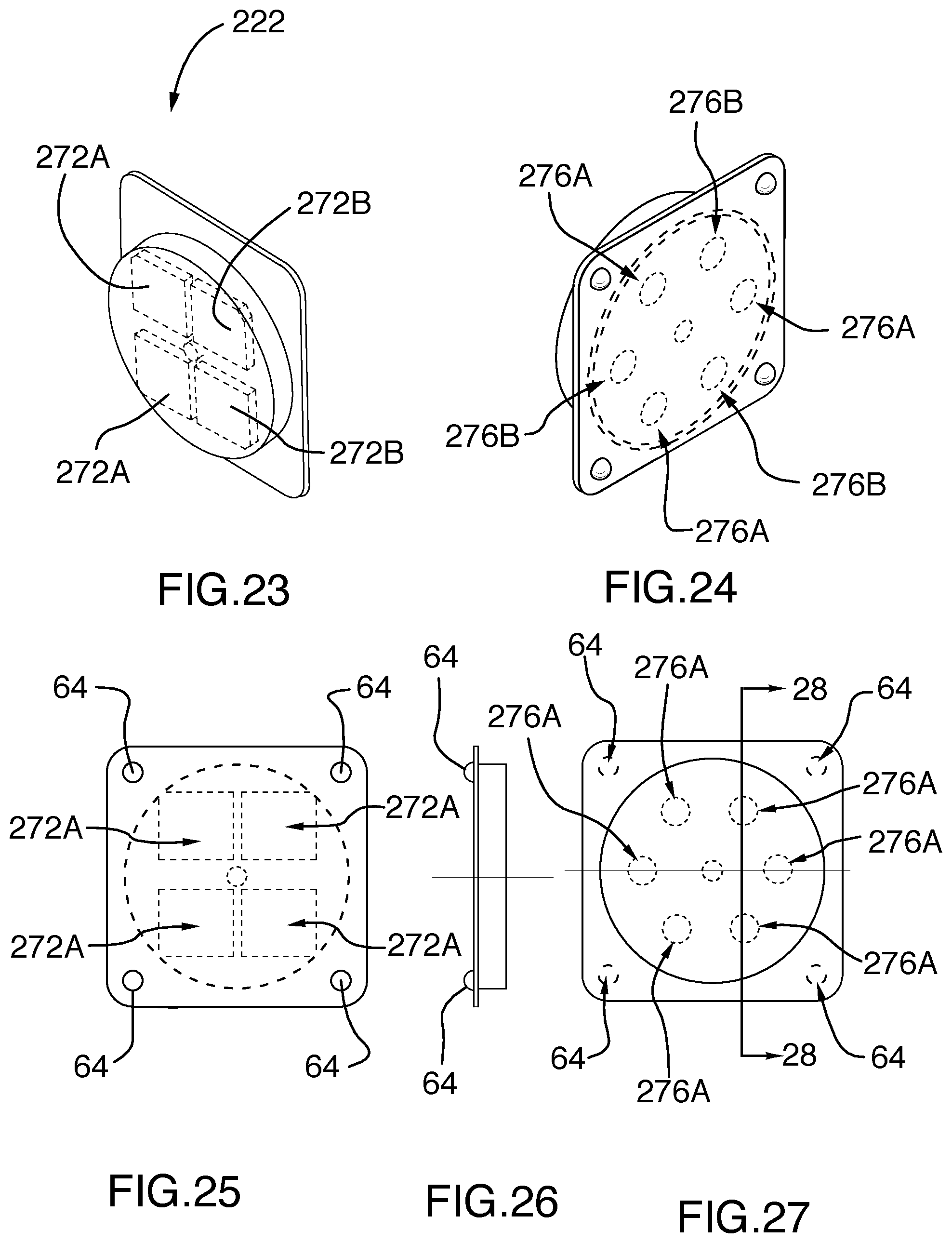 Patent US12497971 Figure 15 – System for adapting foot spas for use with disposable pumps