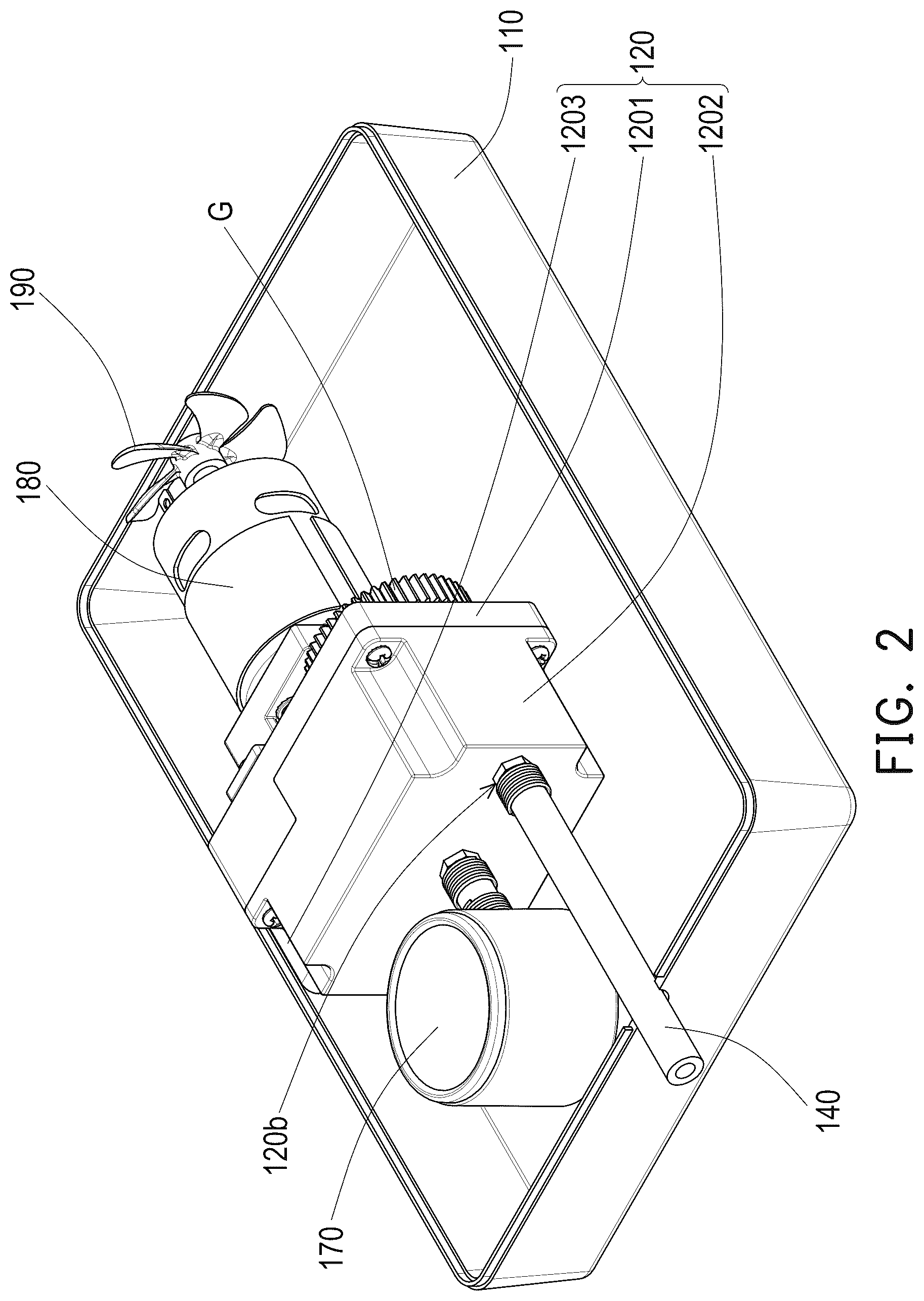 Patent US12504008 Figure 2 – Air compressor