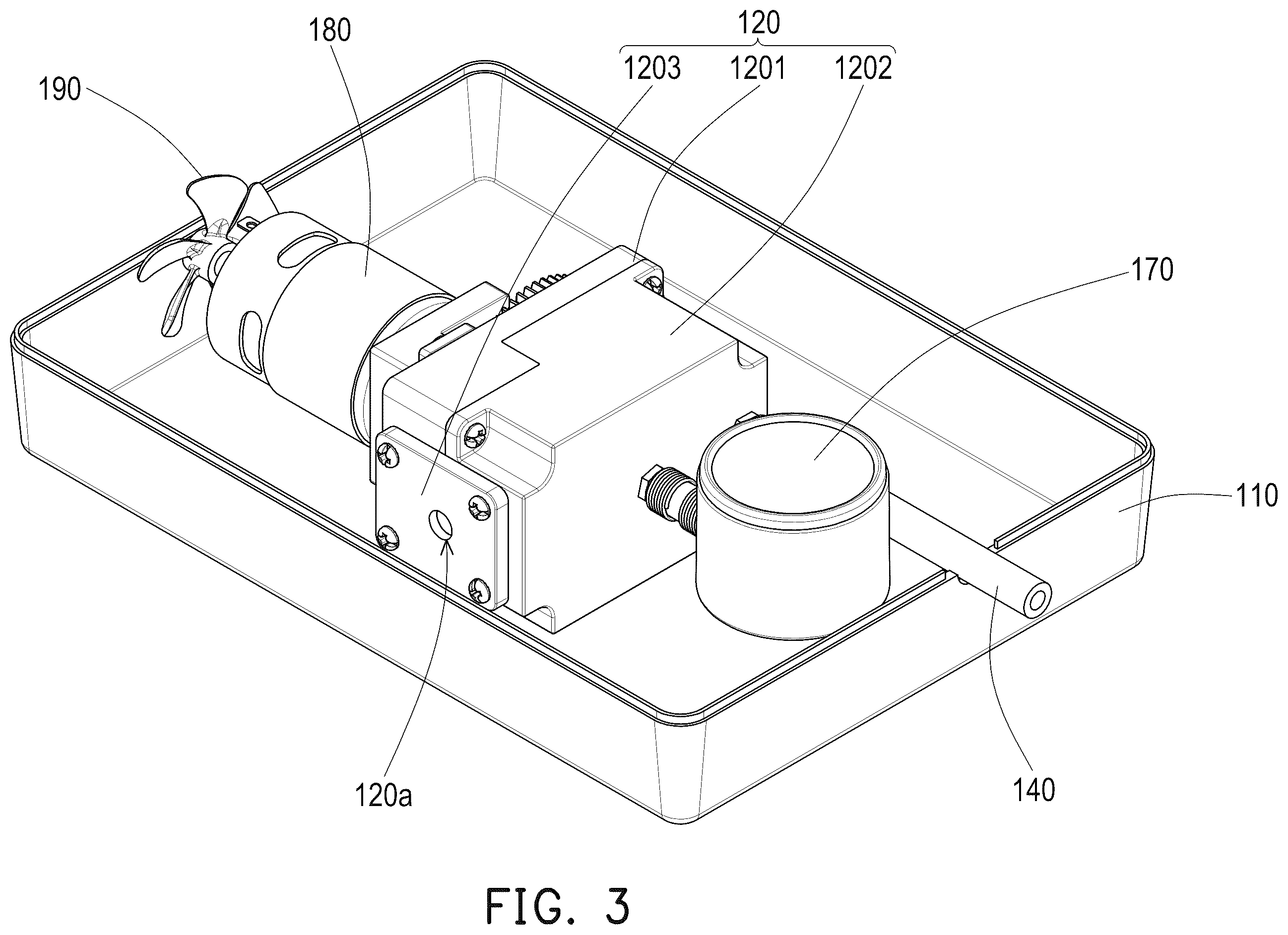 Patent US12504008 Figure 3 – Air compressor